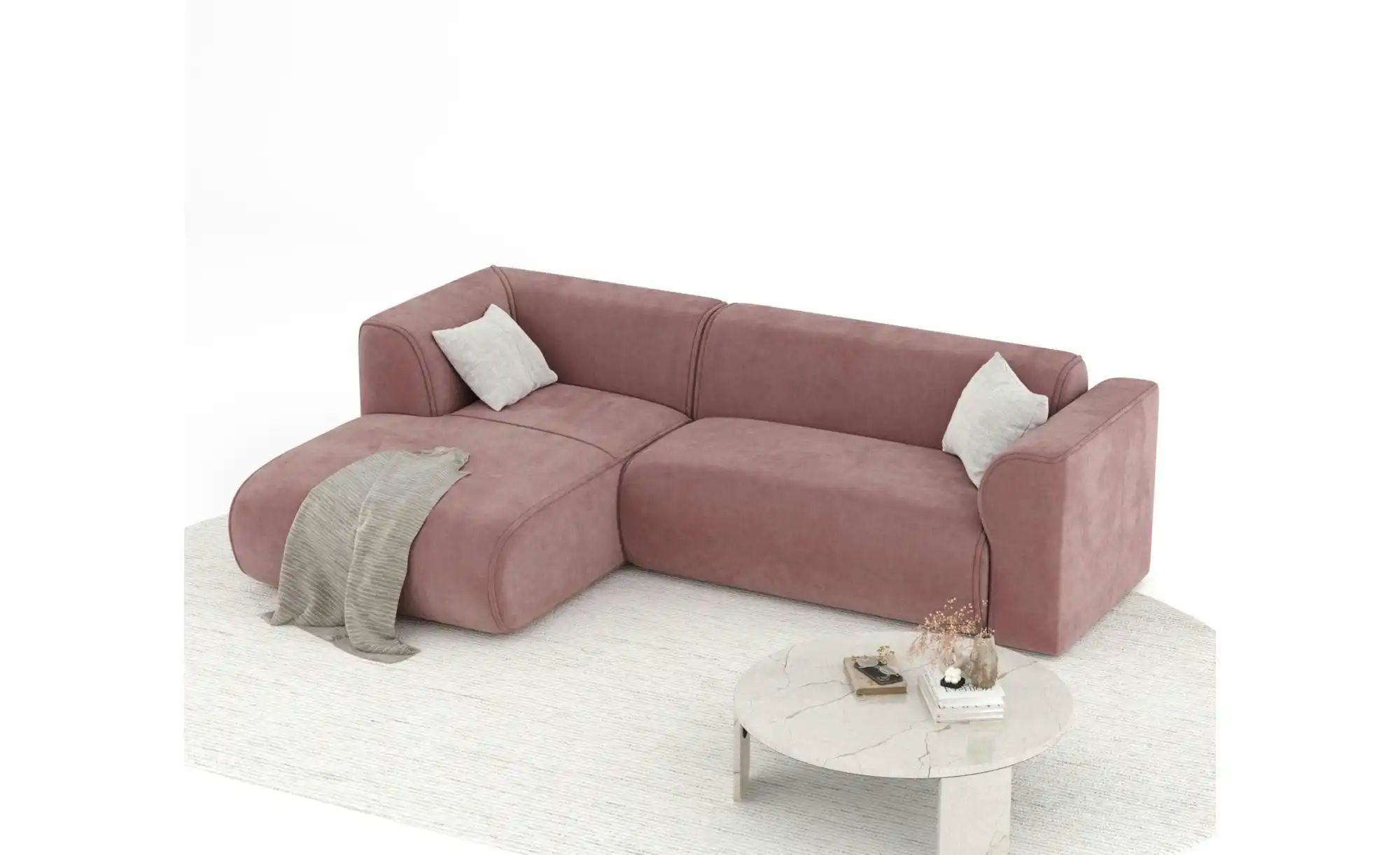 Thumbnail - Ecksofa Melani ¦ braun ¦ Maße (cm): B: 256 H: 69 Polstermöbel > Sofas > Ecksofas - Höffner