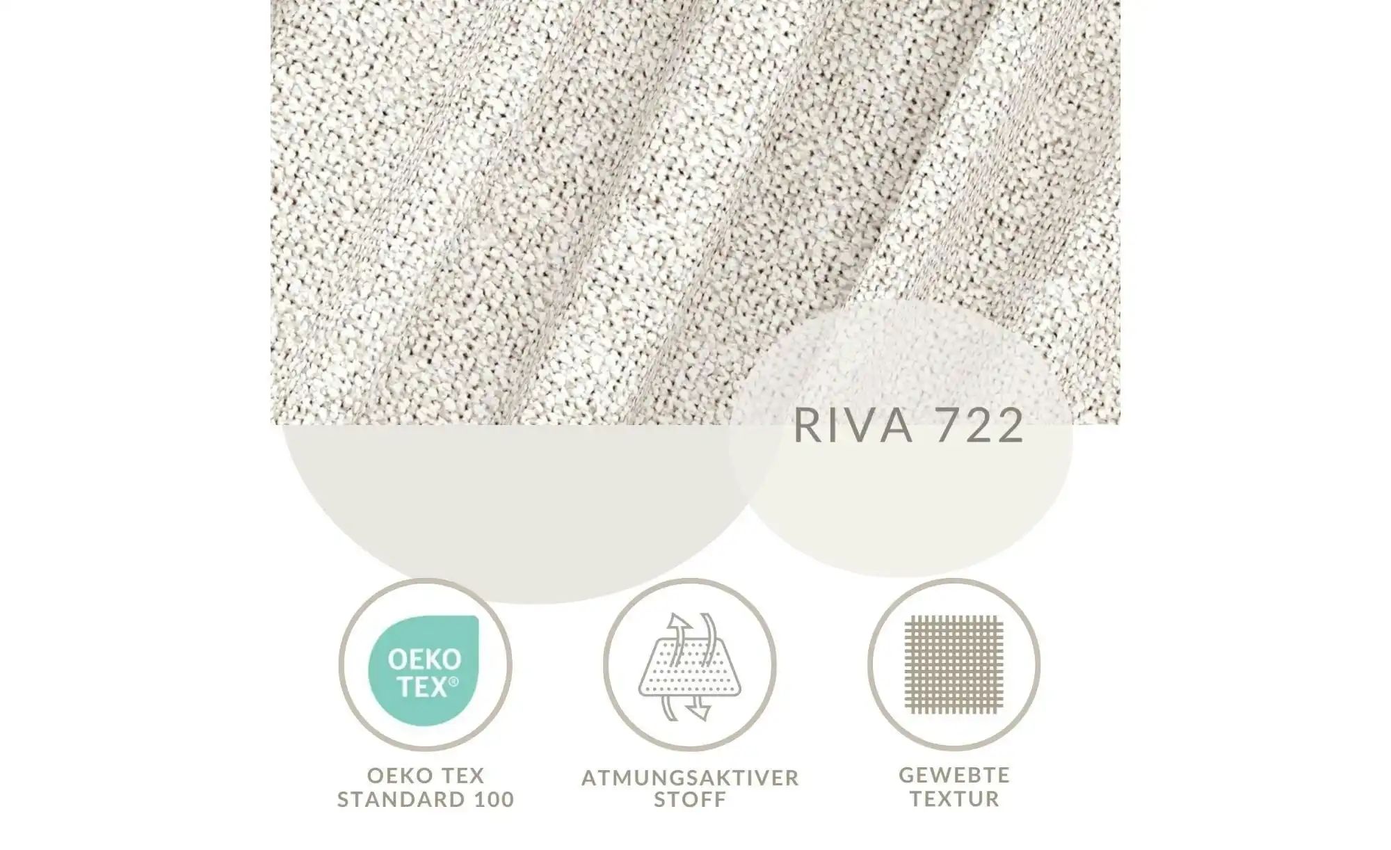 Ecksofa  Numba ¦ creme ¦ Maße (cm): B: 253 H: 88 Polstermöbel > Sofas > 3-S günstig online kaufen