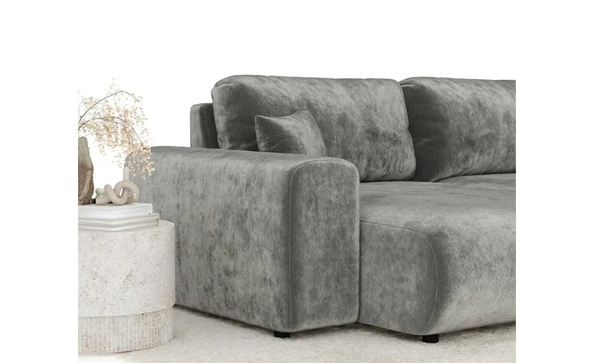 Ecksofa  Zanzibar ¦ grau ¦ Maße (cm): B: 237 H: 79 Polstermöbel > Sofas > E günstig online kaufen