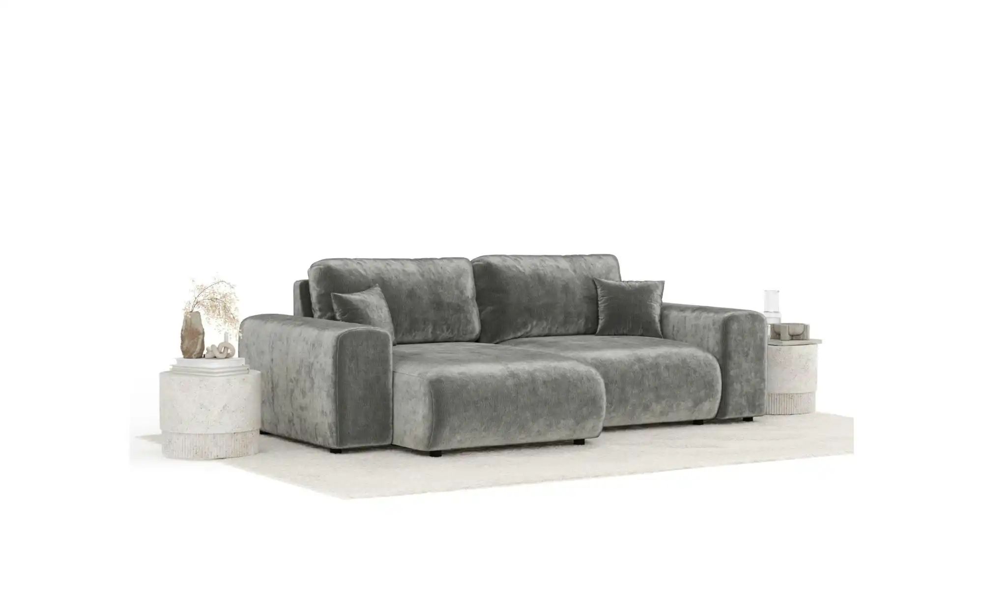 Thumbnail - Ecksofa Zanzibar ¦ grau ¦ Maße (cm): B: 237 H: 79 Polstermöbel > Sofas > Ecksofas - Höffner