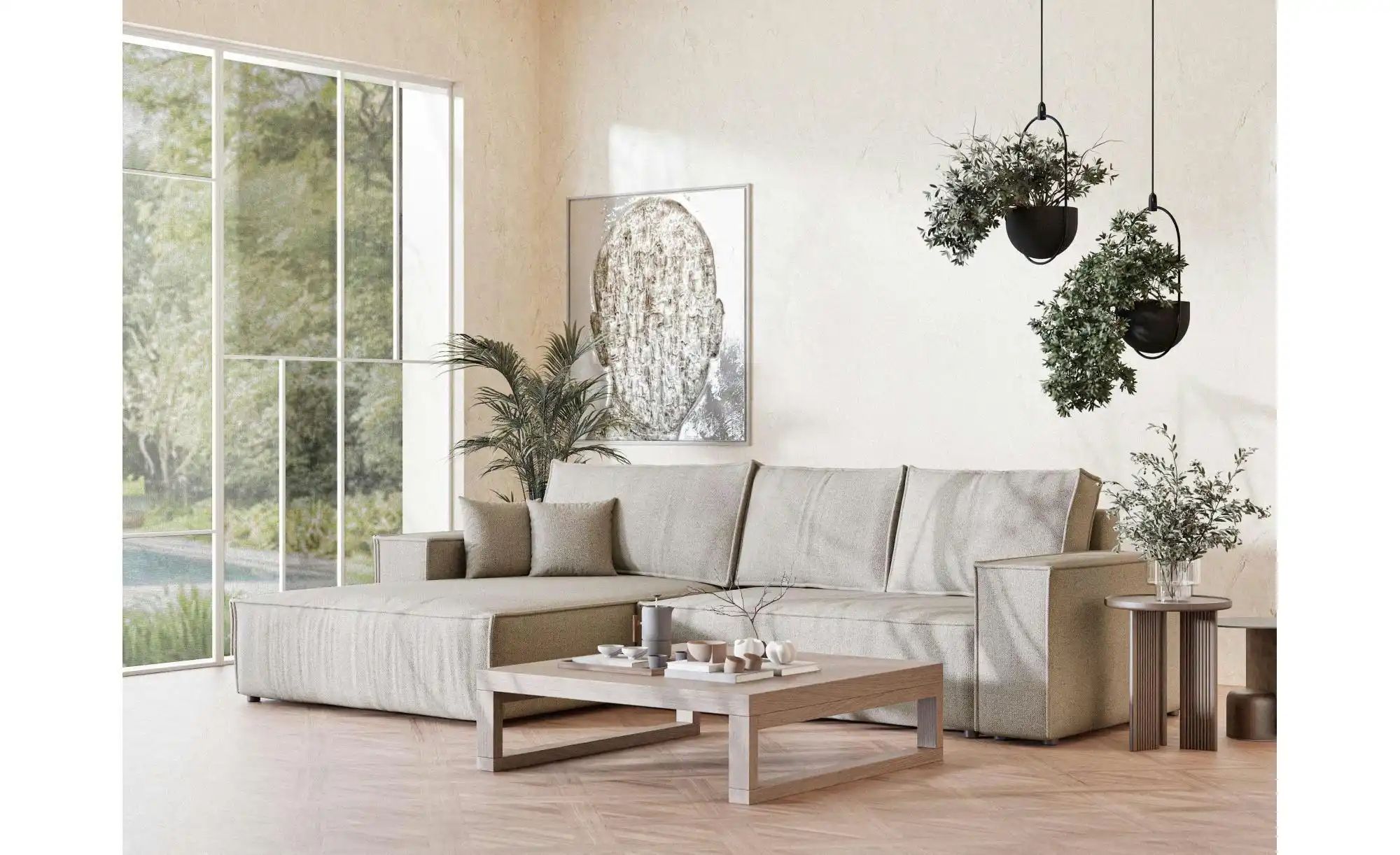 Thumbnail - Ecksofa Maze ¦ beige ¦ Maße (cm): B: 294 H: 70 Polstermöbel > Sofas > Ecksofas - Höffner