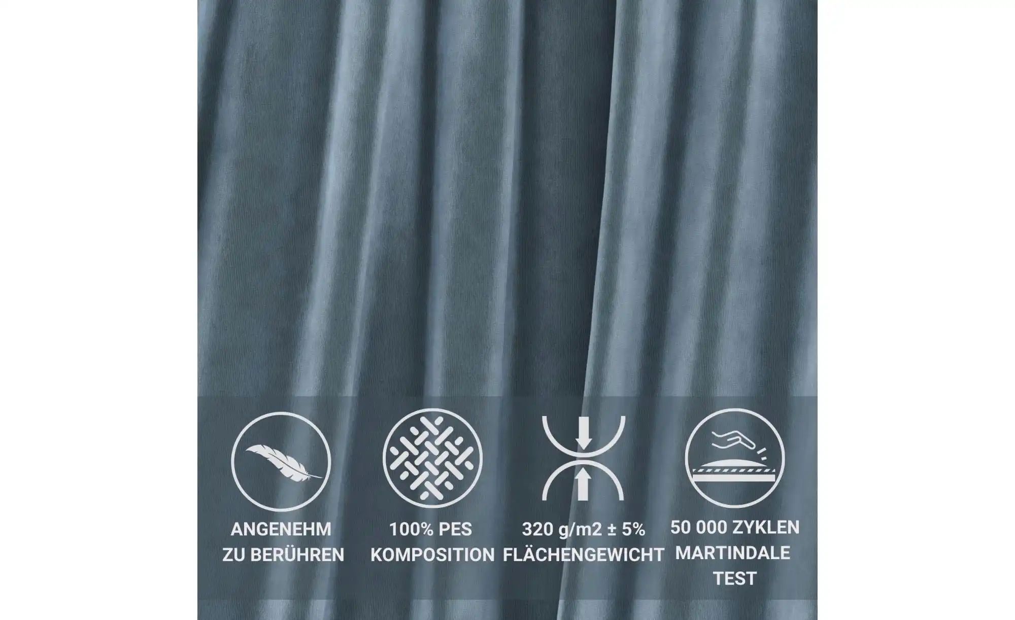 Thumbnail - Ecksofa Melani ¦ grau ¦ Maße (cm): B: 256 H: 69 Polstermöbel > Sofas > Ecksofas - Höffner