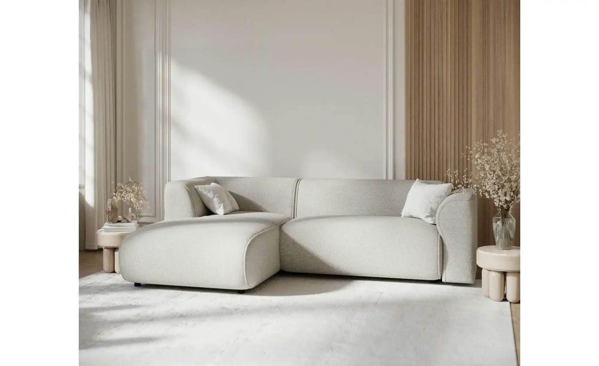 Thumbnail - Ecksofa  Melani ¦ blau ¦ Maße (cm): B: 256 H: 69 Polstermöbel > Sofas > Ecksofas - Höffner