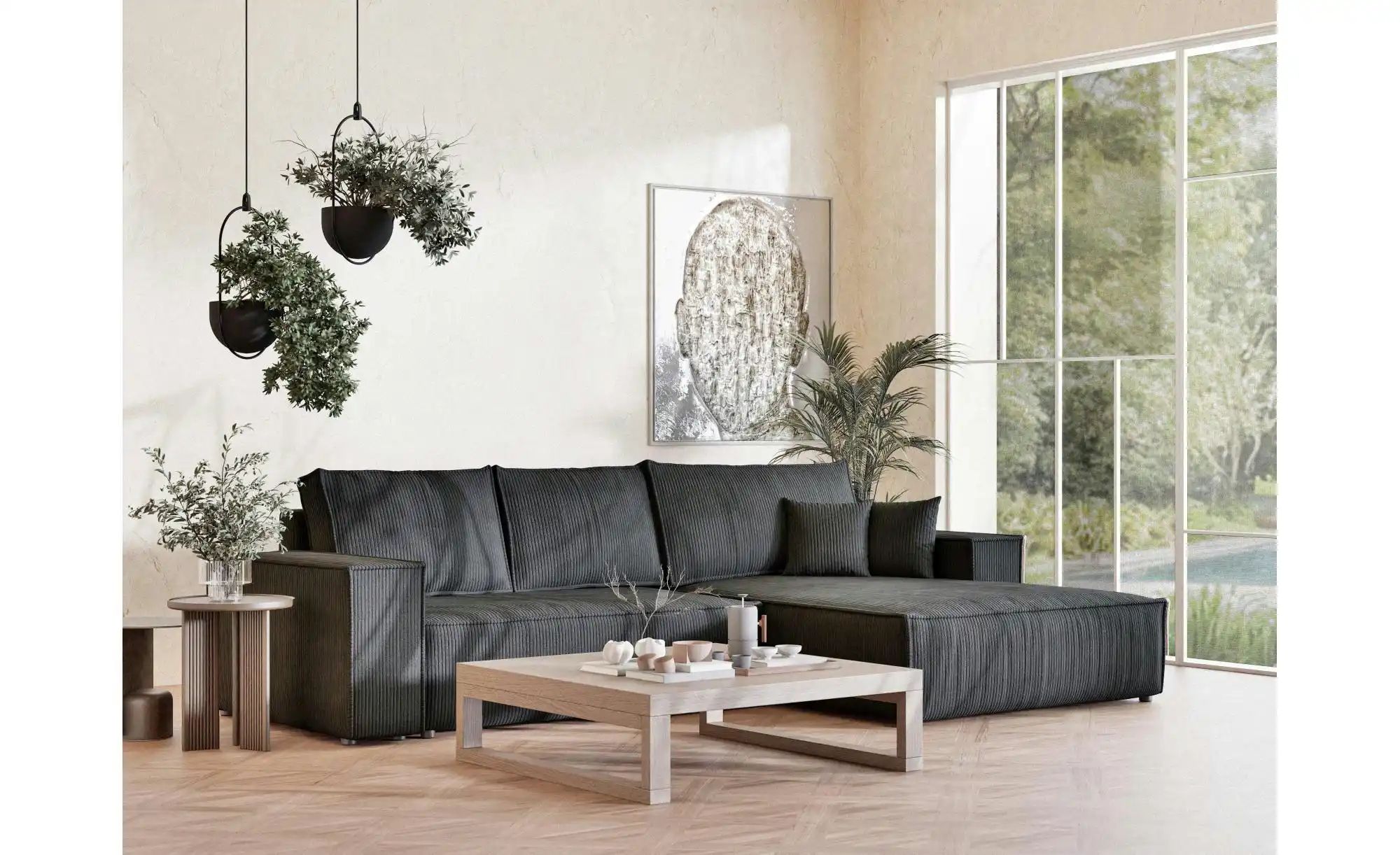 Thumbnail - Ecksofa  Maze ¦ grau ¦ Maße (cm): B: 294 H: 70 Polstermöbel > Sofas > Ecksofas - Höffner