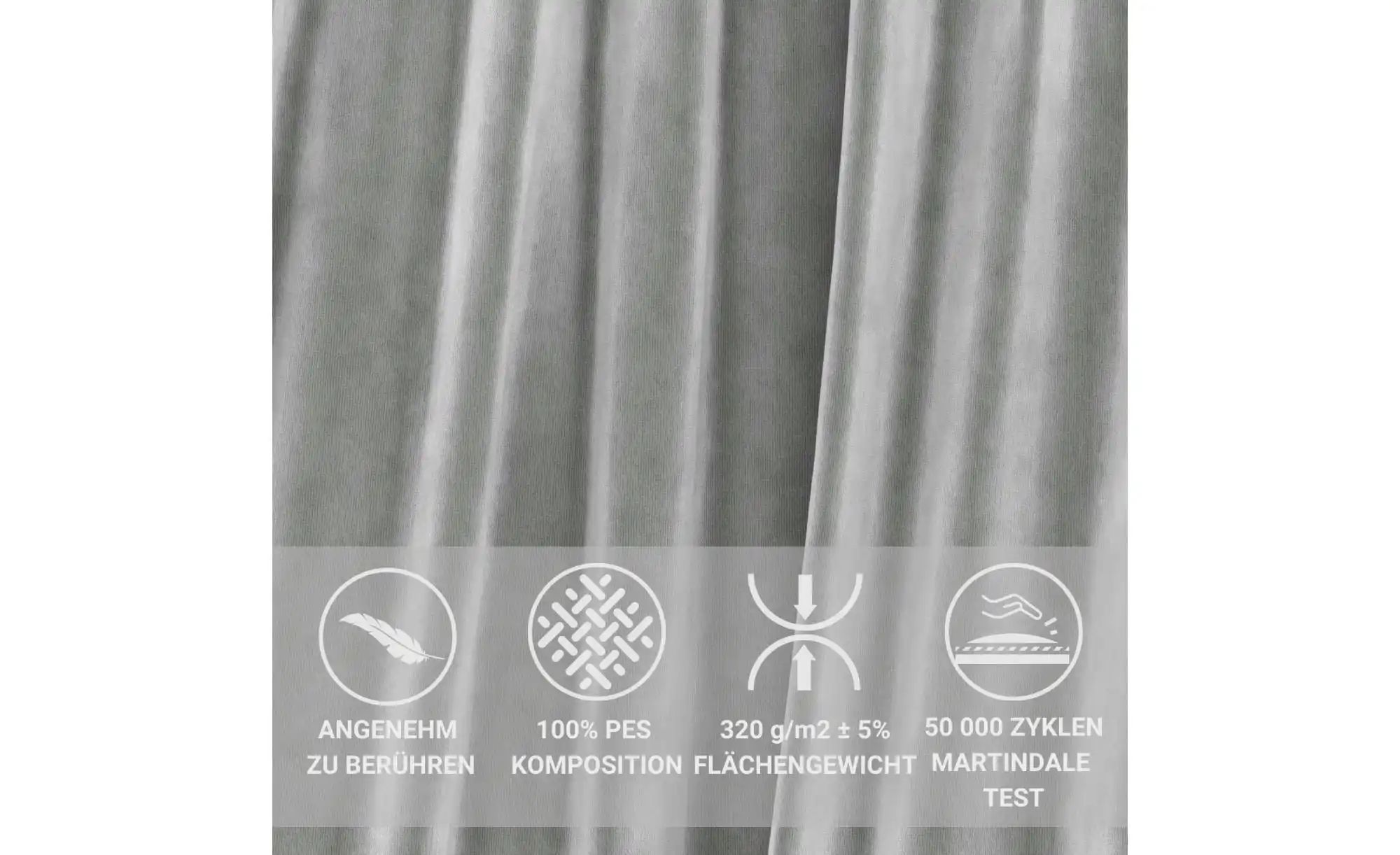 Thumbnail - Ecksofa Melani ¦ blau ¦ Maße (cm): B: 256 H: 69 Polstermöbel > Sofas > Ecksofas - Höffner