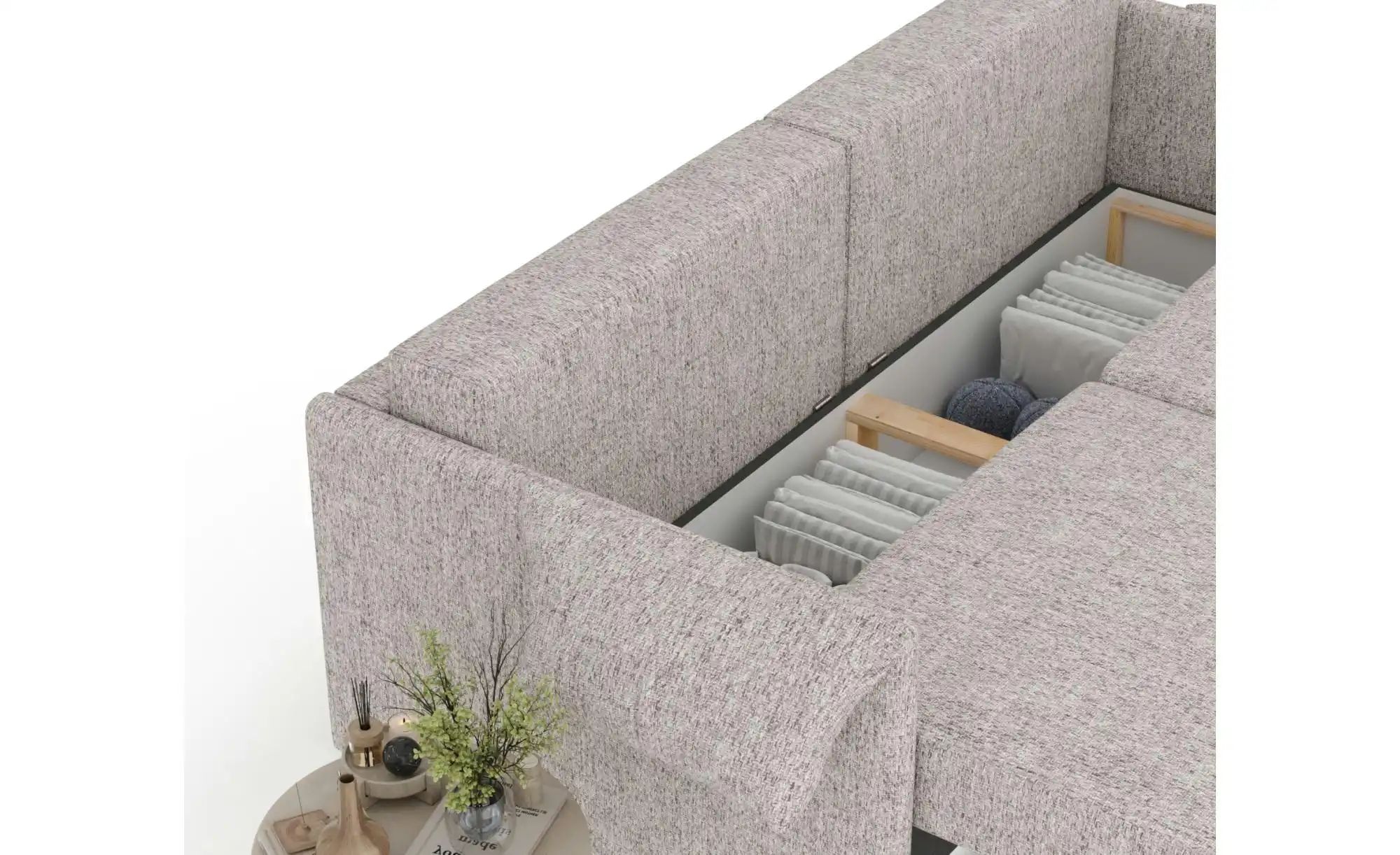 Einzelsofa   ¦ braun ¦ Maße (cm): B: 215 H: 100 Polstermöbel > Sofas > 3-Si günstig online kaufen