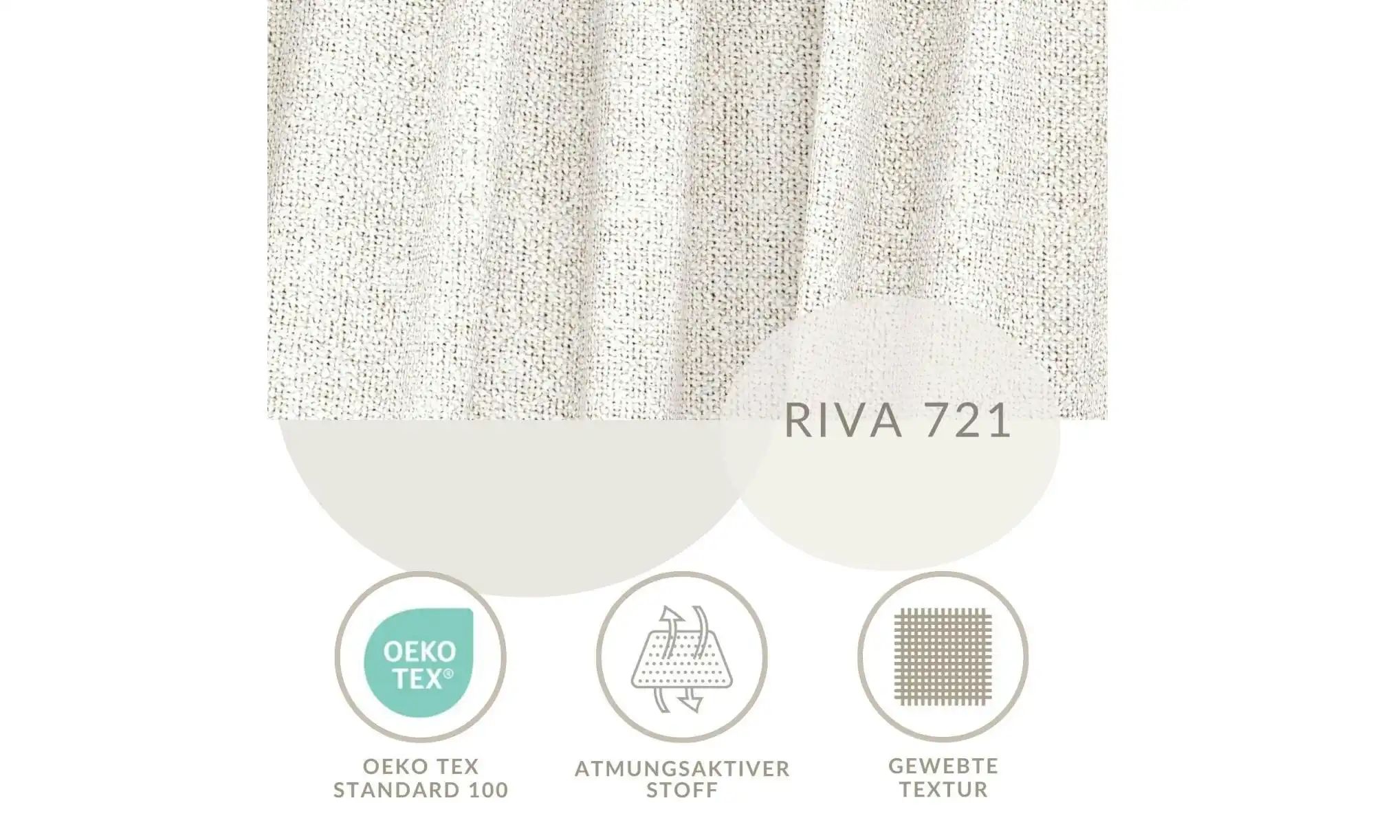 Thumbnail - Einzelsofa Peebles ¦ creme ¦ Maße (cm): B: 244 H: 90 Polstermöbel > Sofas > 3-Sitzer - Höffner