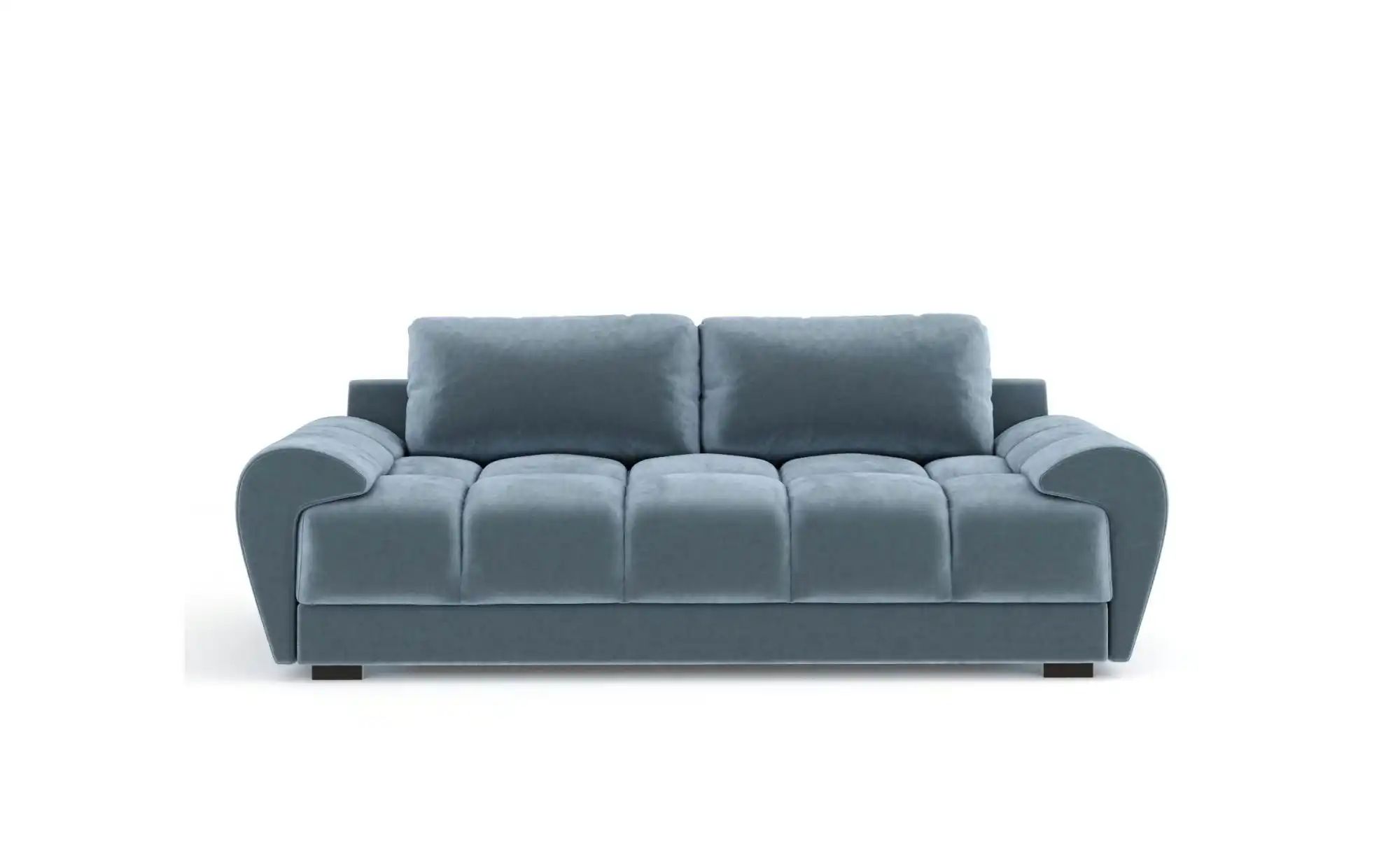 Einzelsofa   ¦ blau ¦ Maße (cm): B: 244 H: 90 Polstermöbel > Sofas > 3-Sitz günstig online kaufen