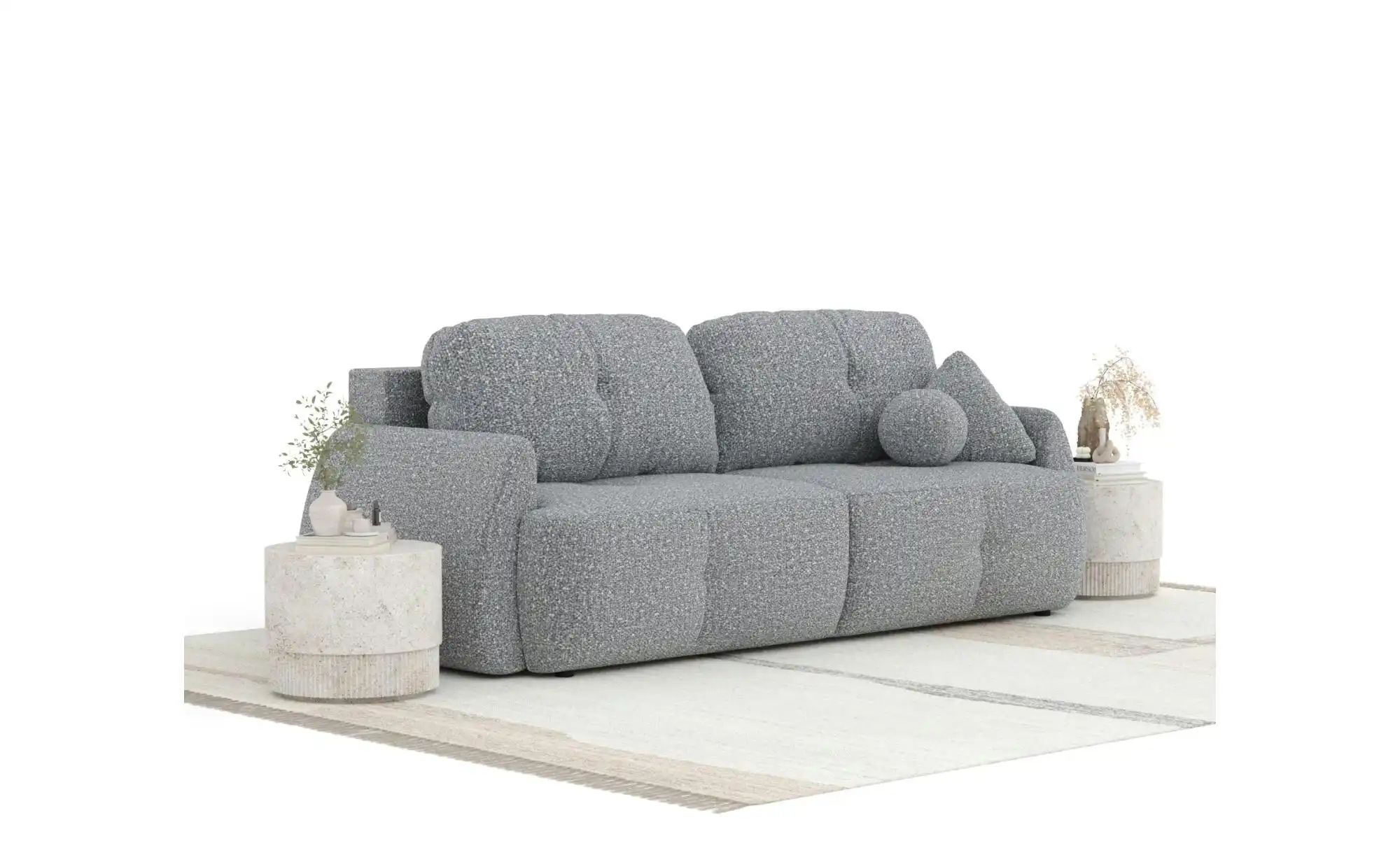Einzelsofa   ¦ grau ¦ Maße (cm): B: 248 H: 92 Polstermöbel > Sofas > 3-Sitz günstig online kaufen