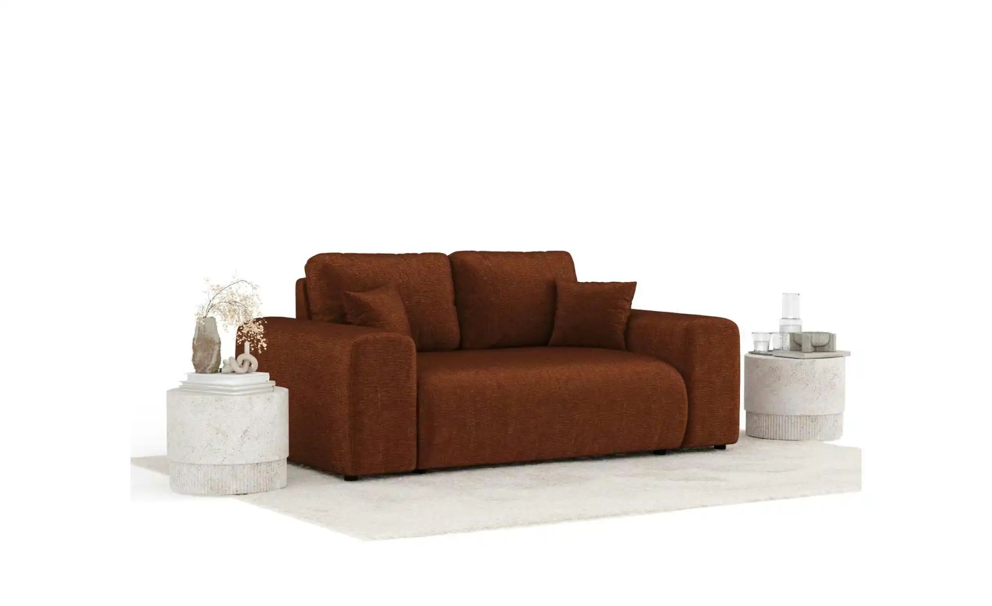 Einzelsofa   ¦ kupfer ¦ Maße (cm): B: 178 H: 79 Polstermöbel > Sofas > 2-Si günstig online kaufen