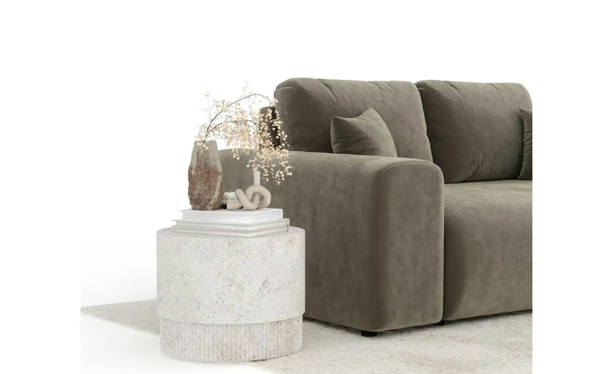 Einzelsofa  Zanzibar ¦ braun ¦ Maße (cm): B: 178 H: 79 Polstermöbel > Sofas günstig online kaufen