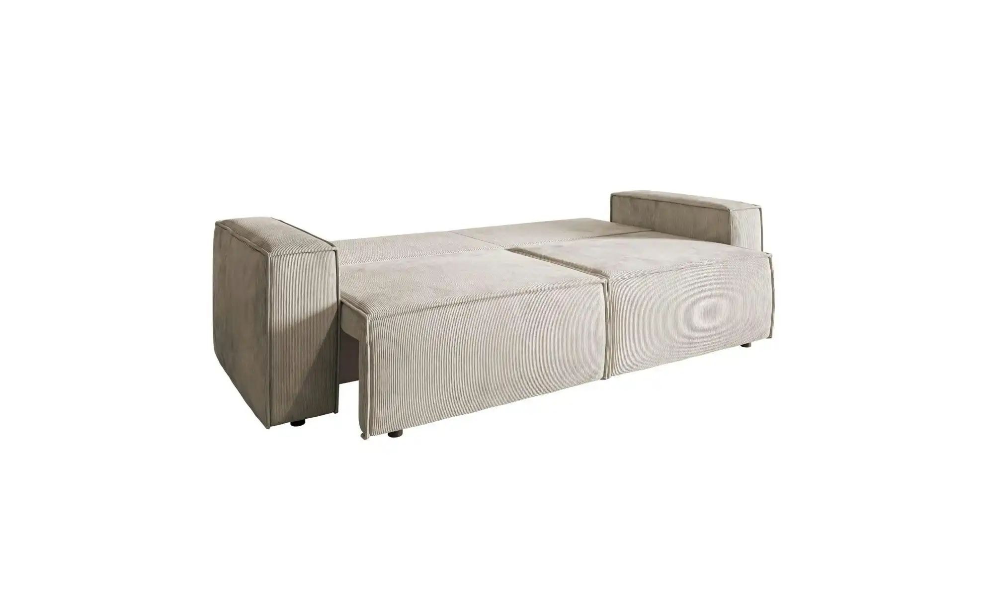 Selsey Schlafsofa  Copertino ¦ beige ¦ Maße (cm): B: 242 H: 84 Polstermöbel günstig online kaufen