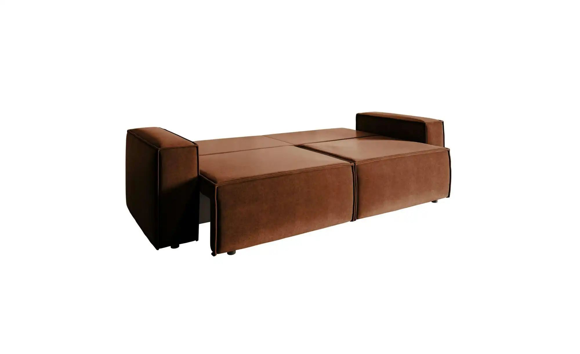 Schlafsofa Umpro   ¦ gelb ¦ Maße (cm): B: 242 H: 84 Polstermöbel > Sofas > günstig online kaufen