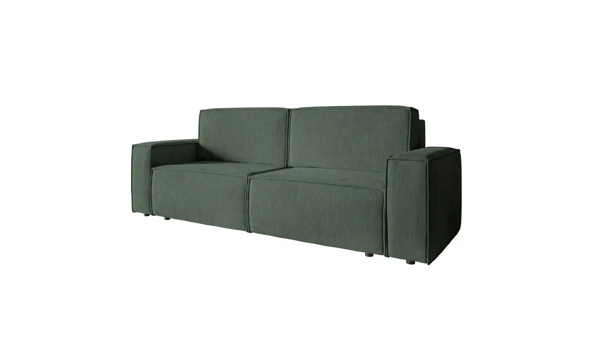 Selsey Schlafsofa  Copertino ¦ grün ¦ Maße (cm): B: 242 H: 84 Polstermöbel günstig online kaufen
