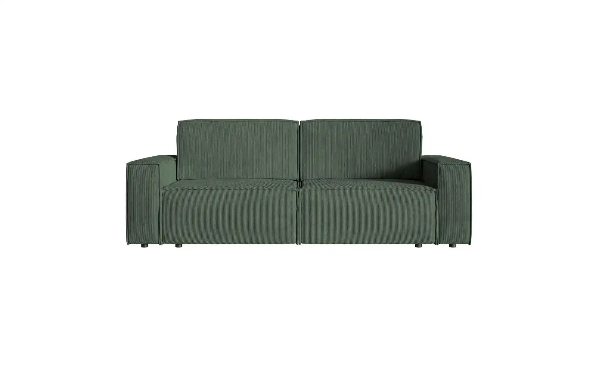 Selsey Schlafsofa  Copertino  grün  Maße (cm): B: 242 H: 84 | 05903025685748