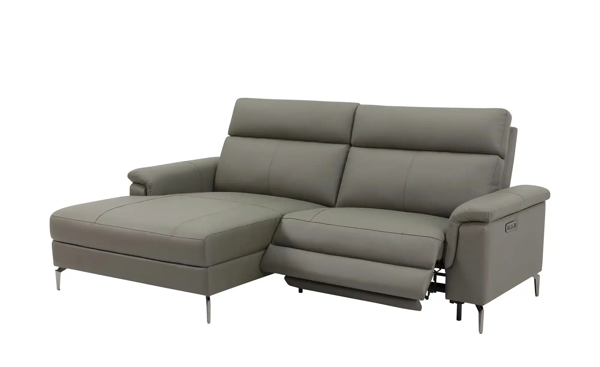 Ecksofa  Tina ¦ grau ¦ Maße (cm): B: 240 H: 102 T: 162.0 Polstermöbel > Sof günstig online kaufen