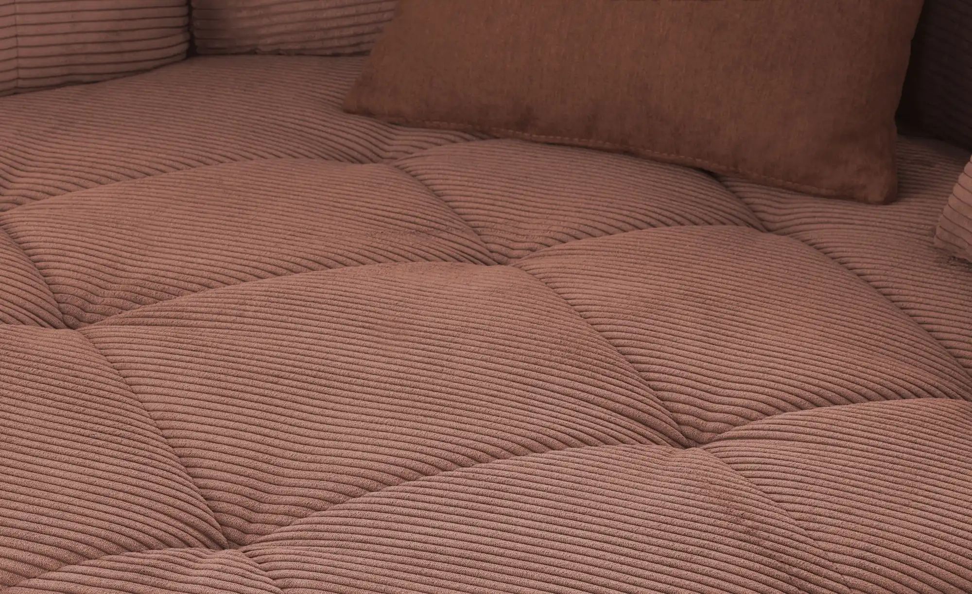 Thumbnail - vito Ecksofa mit Sitztiefenverstellung Ticona ¦ kupfer ¦ Maße (cm): B: 320 H: 93 T: 169.0 Polstermöbel > Sofas > Ecksofa...