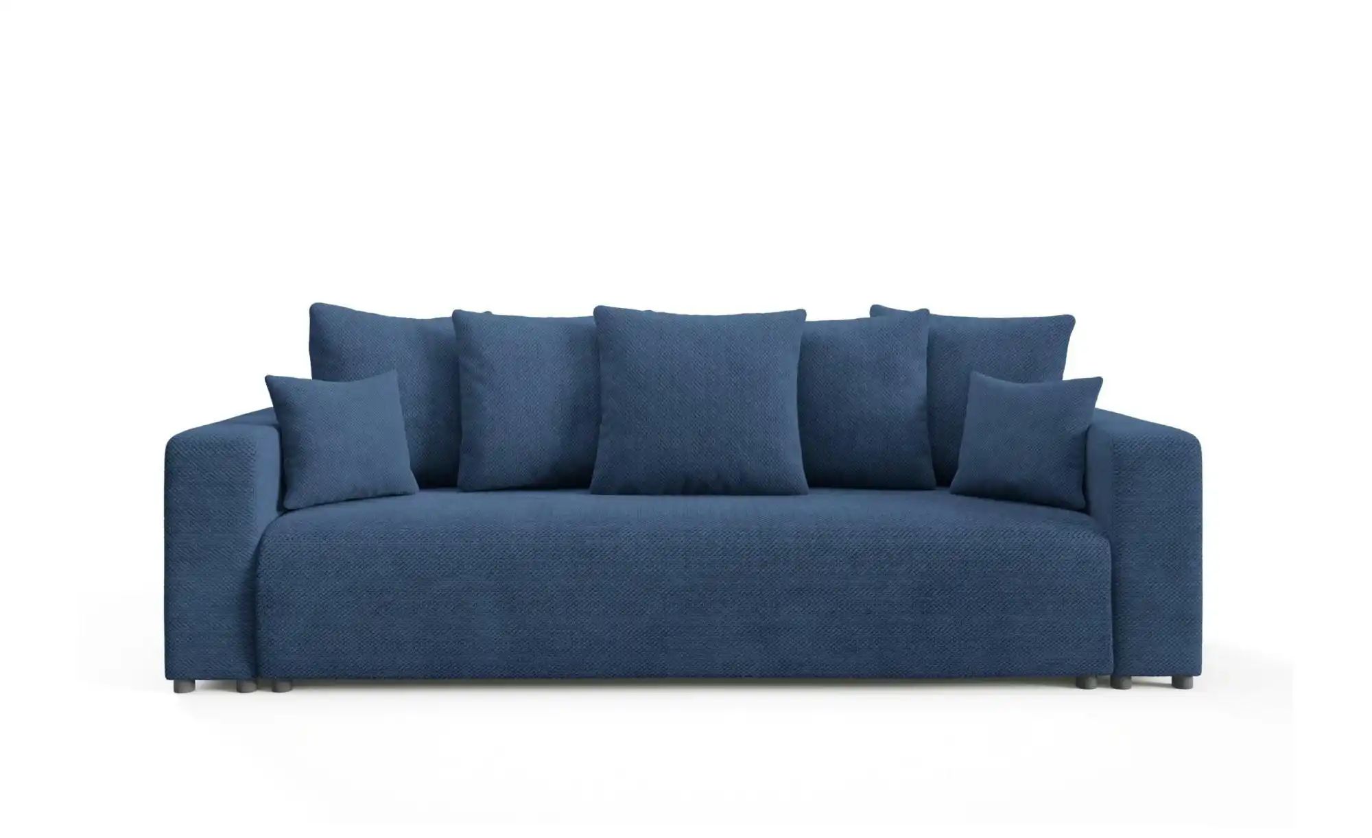Schlafsofa EVORA Türkis   ¦ blau ¦ Maße (cm): B: 247 H: 88 Polstermöbel > S günstig online kaufen