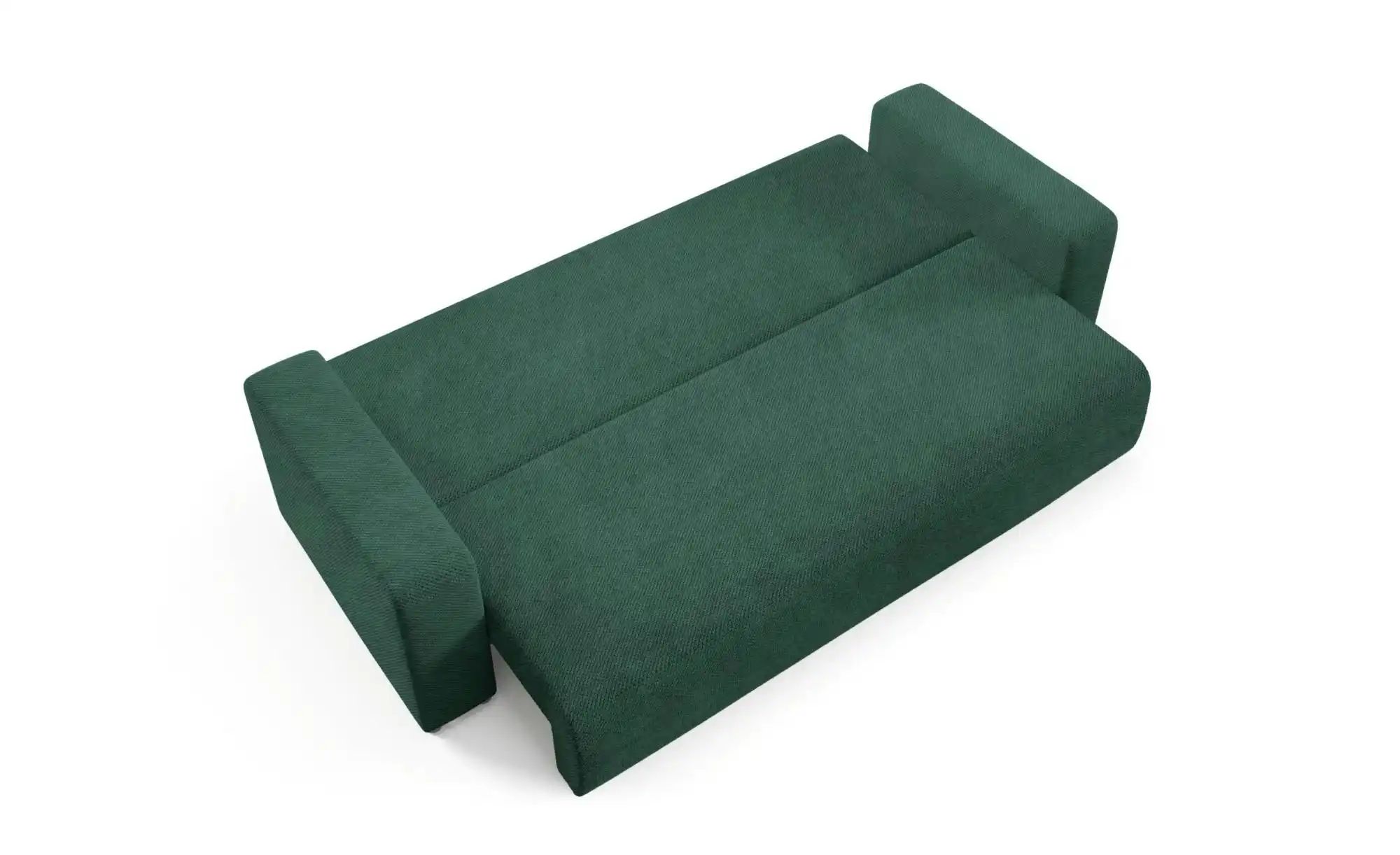 Schlafsofa EVORA Türkis   ¦ grün ¦ Maße (cm): B: 247 H: 88 Polstermöbel > S günstig online kaufen