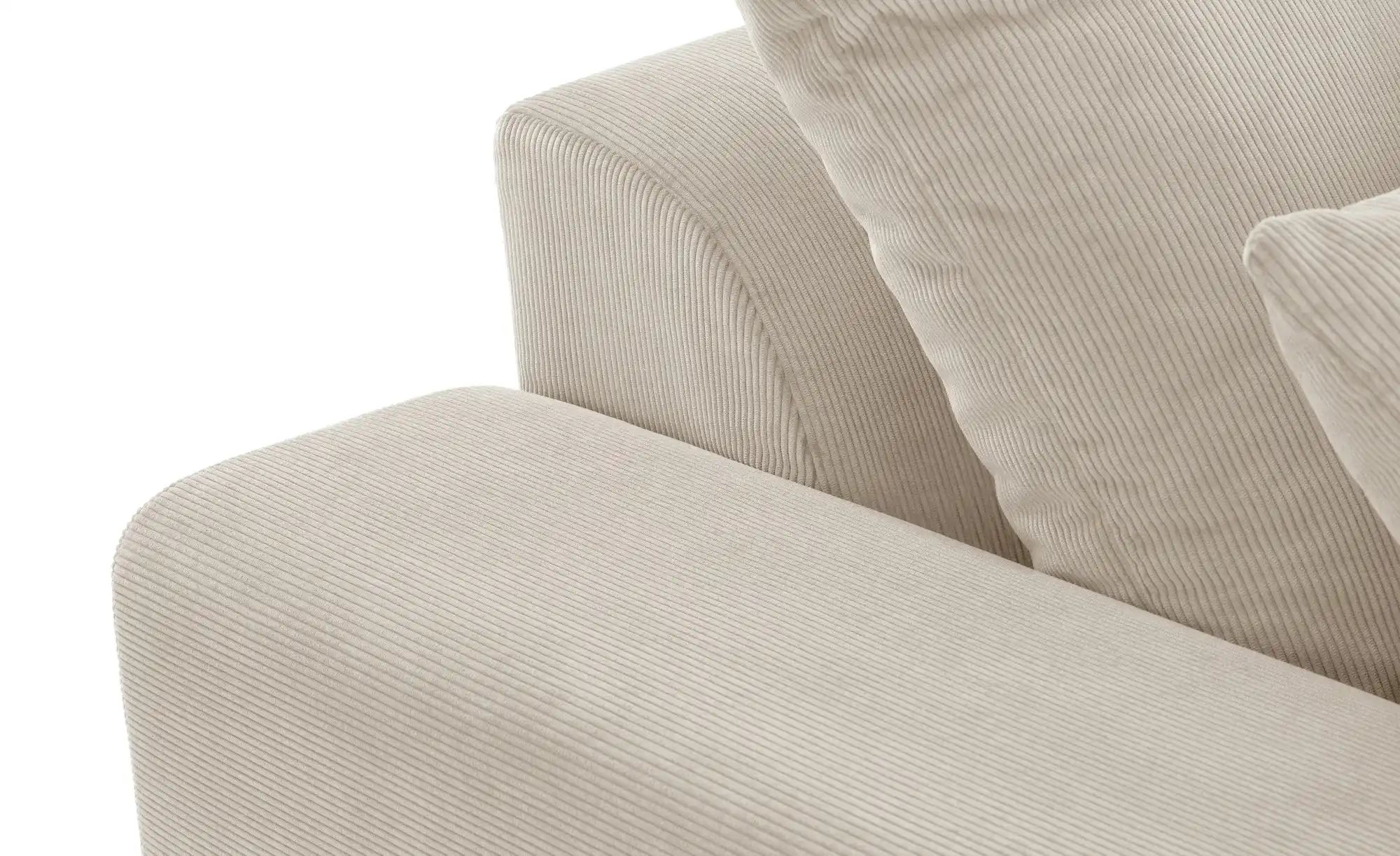 Thumbnail - uno Ecksofa beidseitig montierbar Nea ¦ beige ¦ Maße (cm): B: 260 H: 81 T: 190.0 Polstermöbel > Sofas > 3-Sitzer - Höffn...