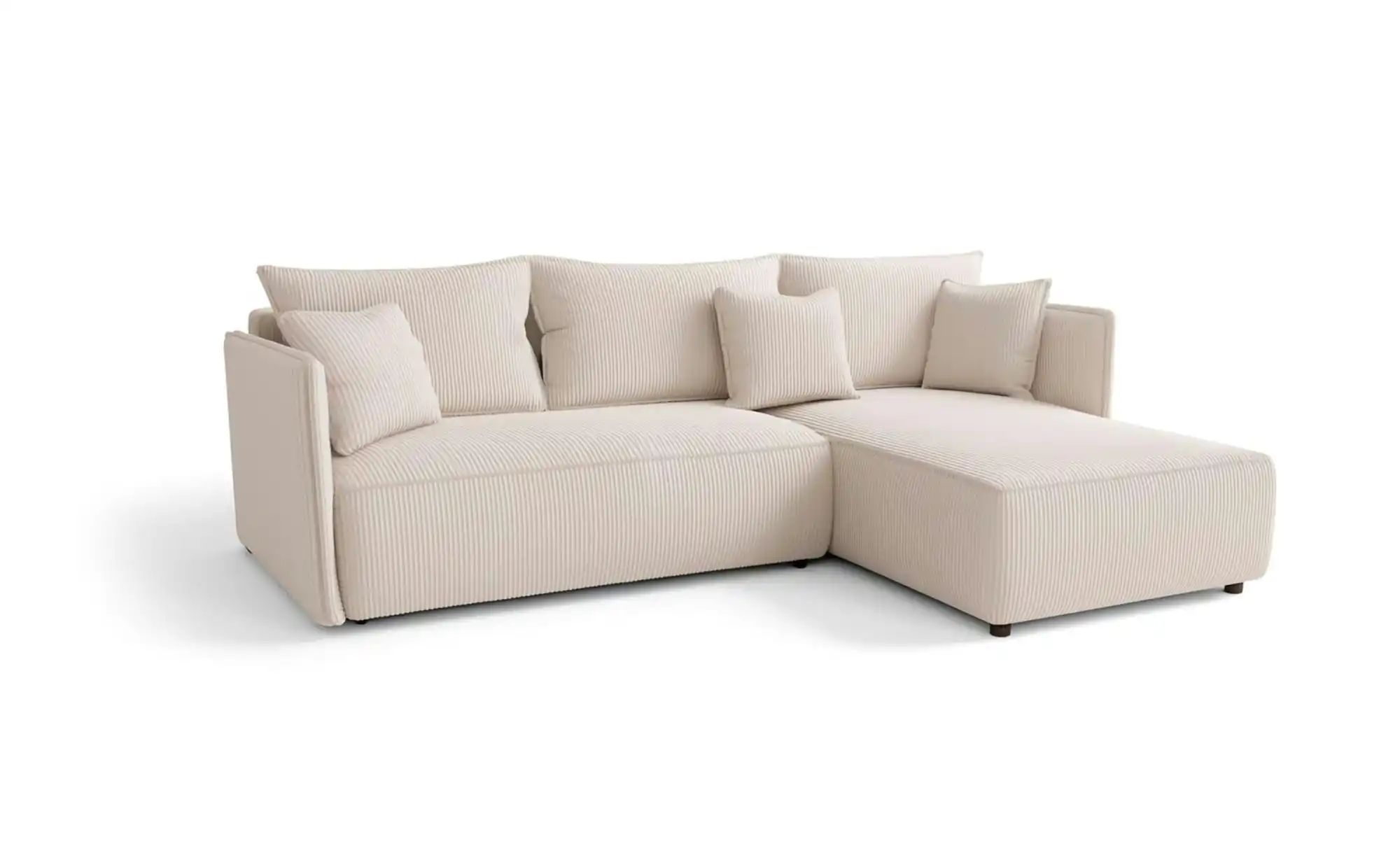 Ecksofa   ¦ beige ¦ Maße (cm): B: 245 H: 85 Polstermöbel > Sofas > Ecksofas günstig online kaufen