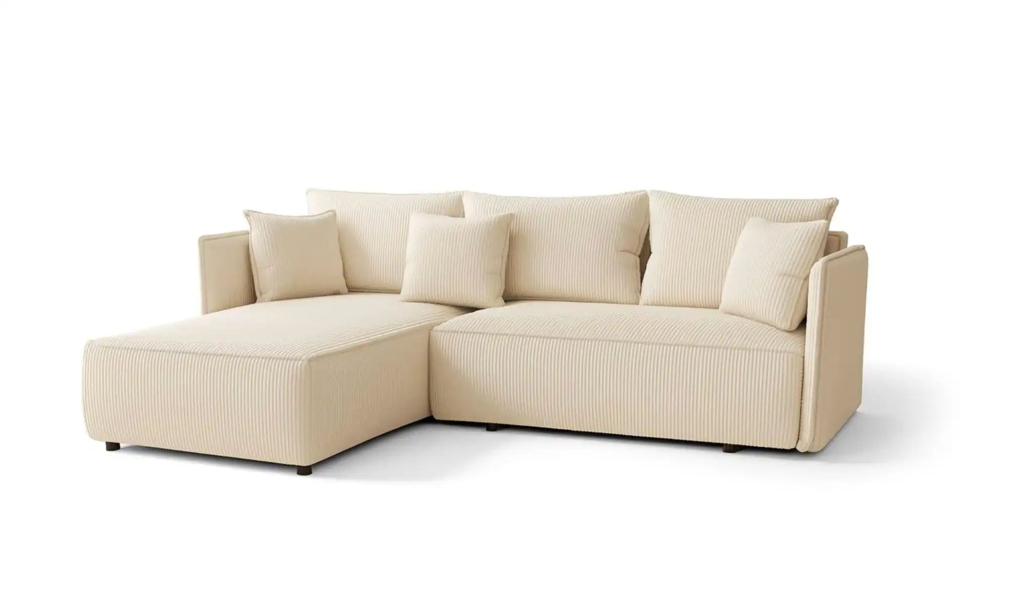 Ecksofa mit Schlaffunktion Milano ¦ beige ¦ Maße (cm): B: 245 H: 85 Polster günstig online kaufen