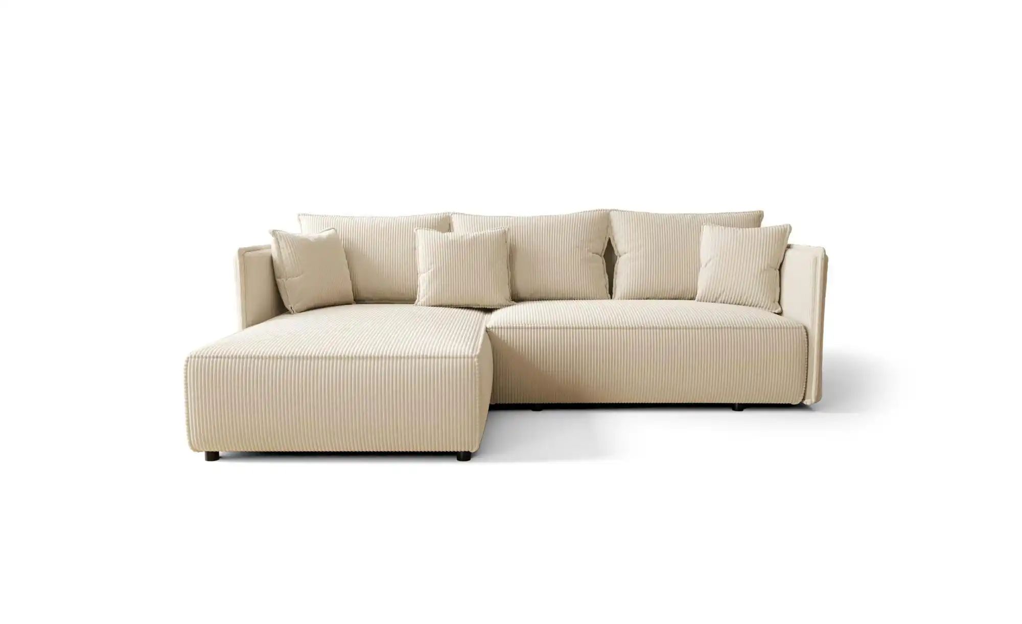 Ecksofa   ¦ beige ¦ Maße (cm): B: 245 H: 85 Polstermöbel > Sofas > Ecksofas günstig online kaufen