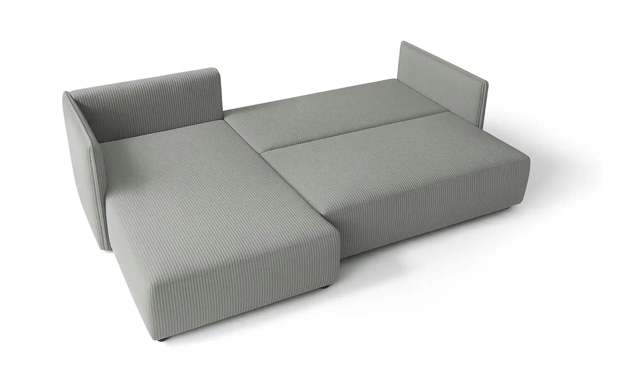 Ecksofa  Milano ¦ grau ¦ Maße (cm): B: 245 H: 85 Polstermöbel > Sofas > Eck günstig online kaufen