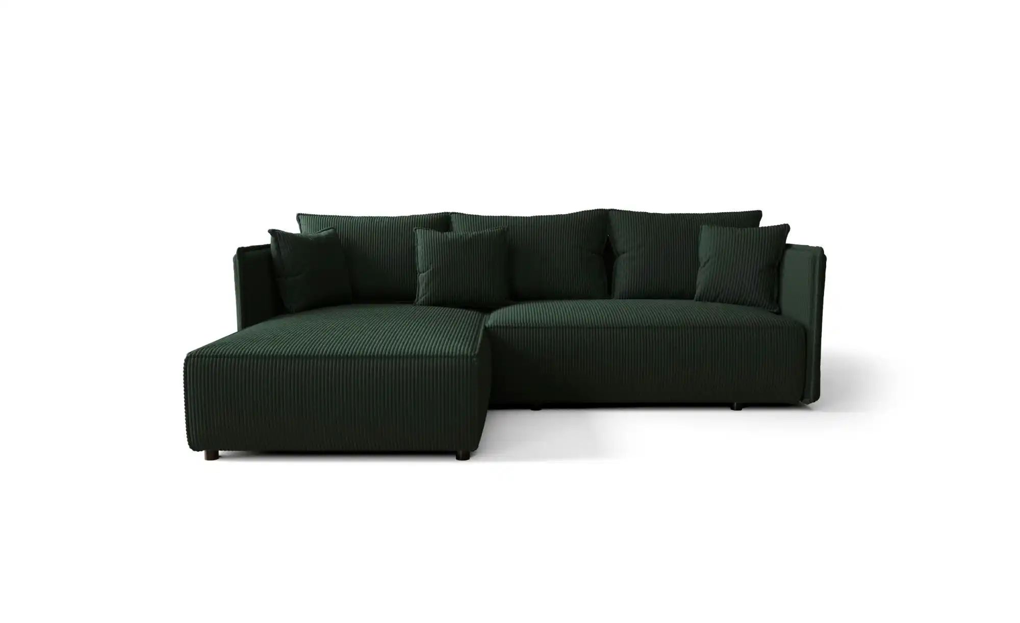 Ecksofa   ¦ grün ¦ Maße (cm): B: 245 H: 85 Polstermöbel > Sofas > Ecksofas günstig online kaufen