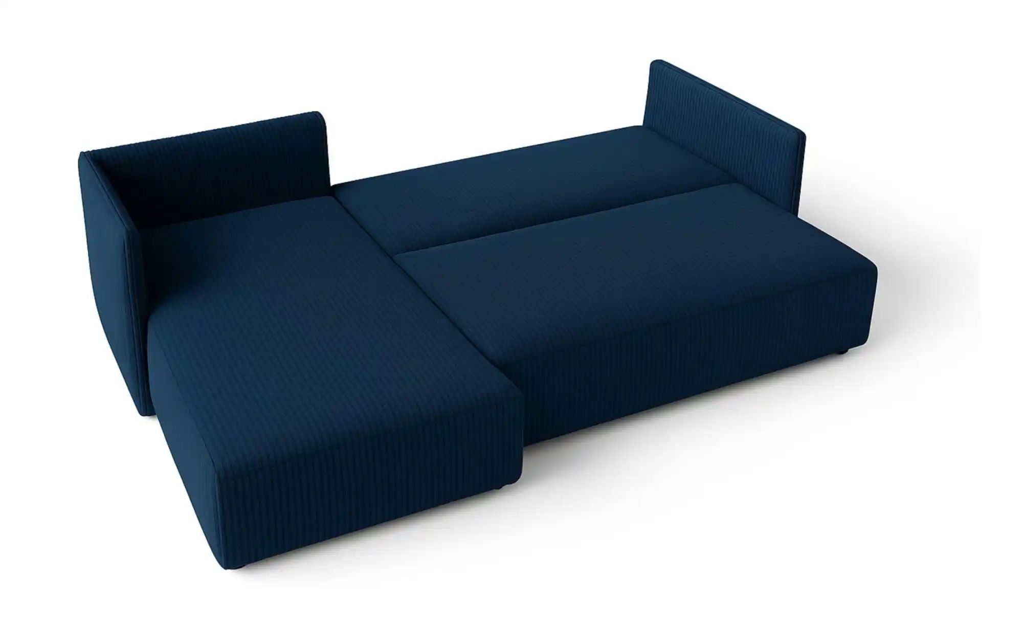 Ecksofa  Milano ¦ blau ¦ Maße (cm): B: 245 H: 85 Polstermöbel > Sofas > 3-S günstig online kaufen