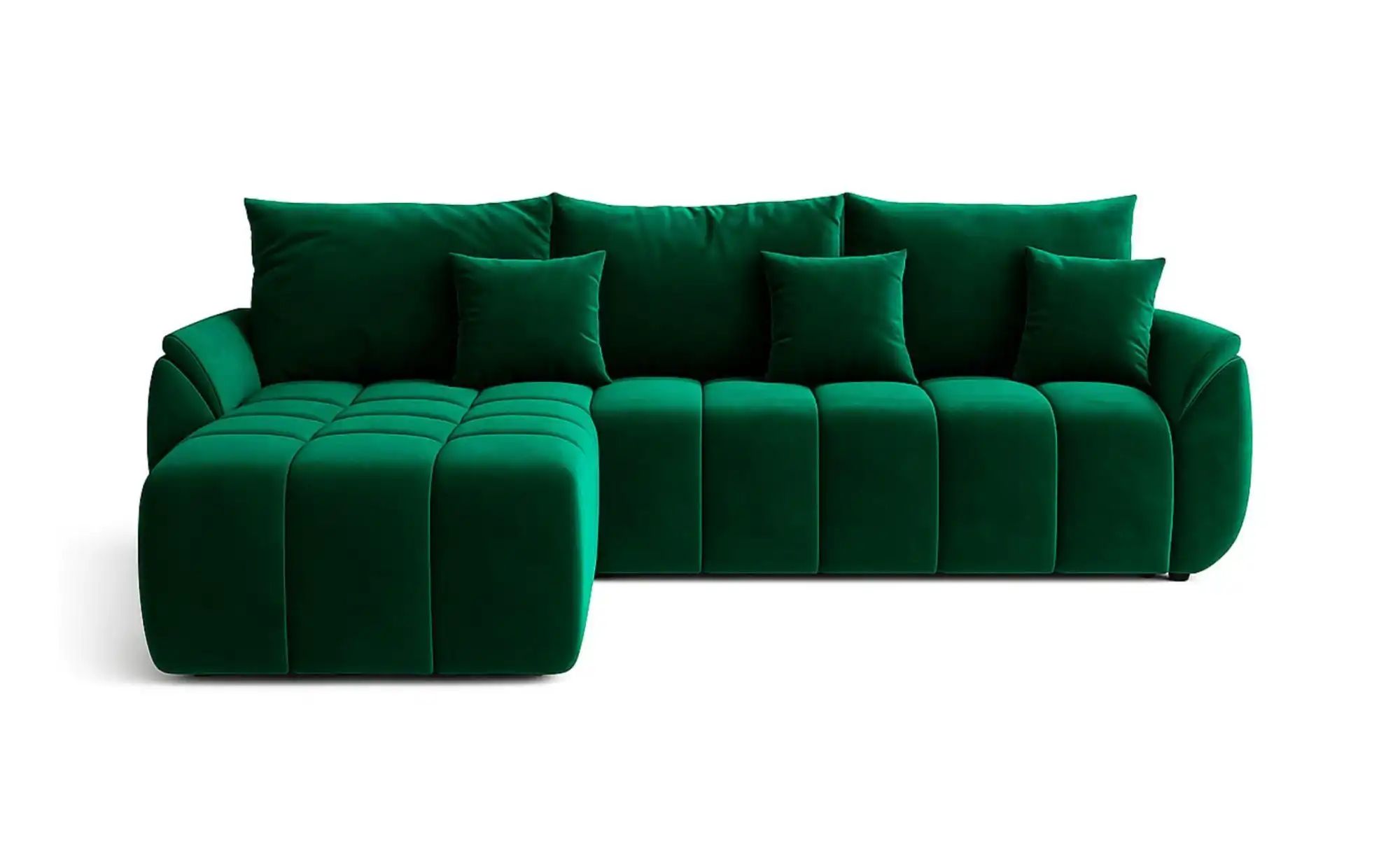 Ecksofa  Tokyo ¦ grün ¦ Maße (cm): B: 280 H: 85 Polstermöbel > Sofas > Ecks günstig online kaufen
