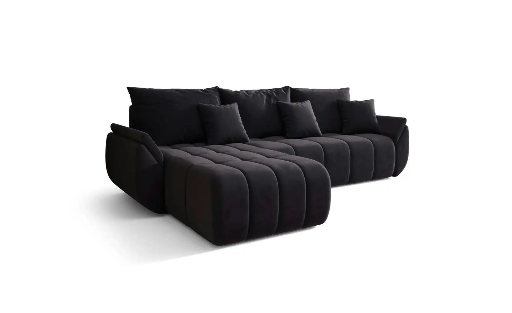 Ecksofa  Tokyo ¦ schwarz ¦ Maße (cm): B: 280 H: 85 Polstermöbel > Sofas > E günstig online kaufen
