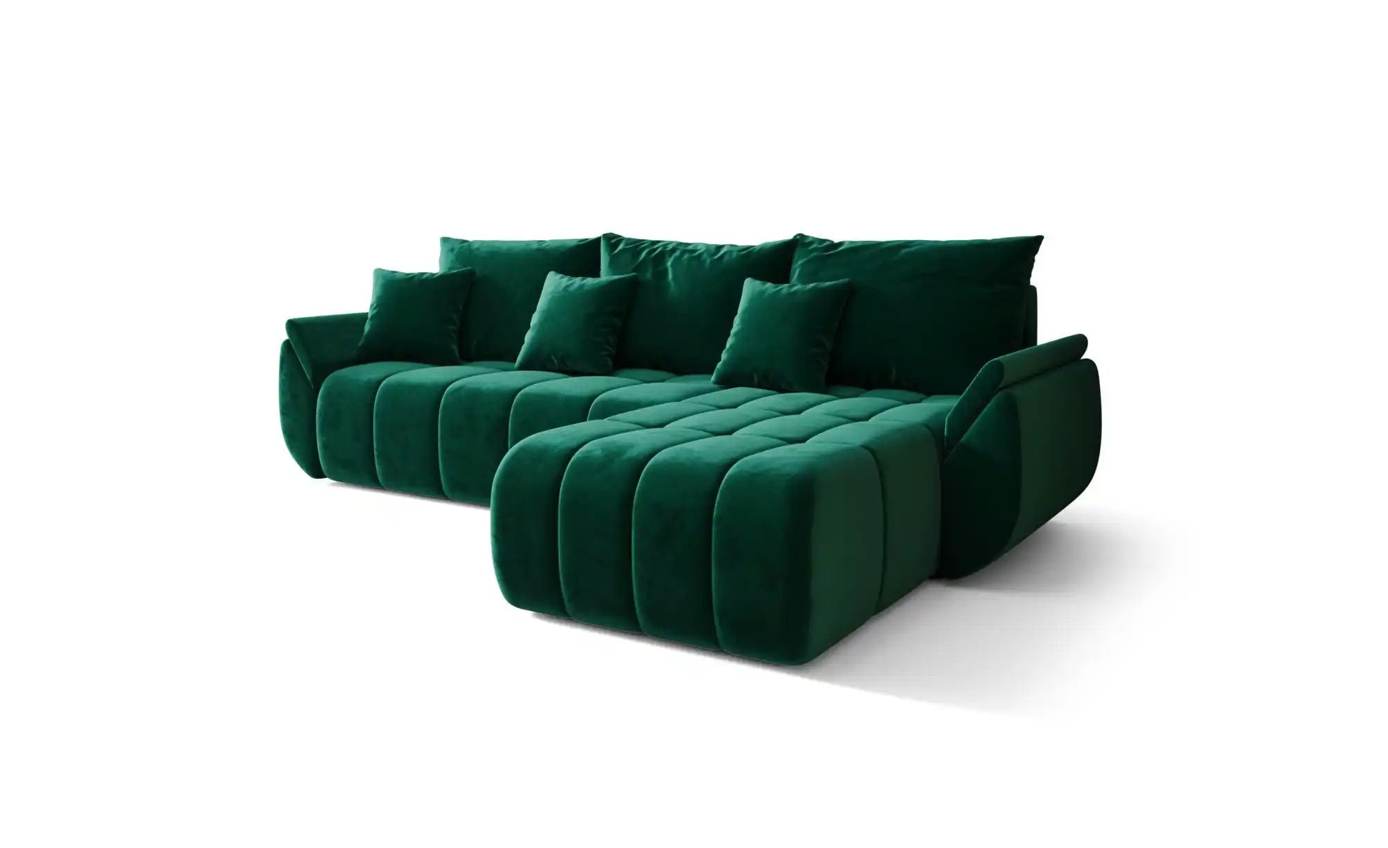 Ecksofa  Tokyo ¦ grün ¦ Maße (cm): B: 280 H: 85 Polstermöbel > Sofas > Ecks günstig online kaufen