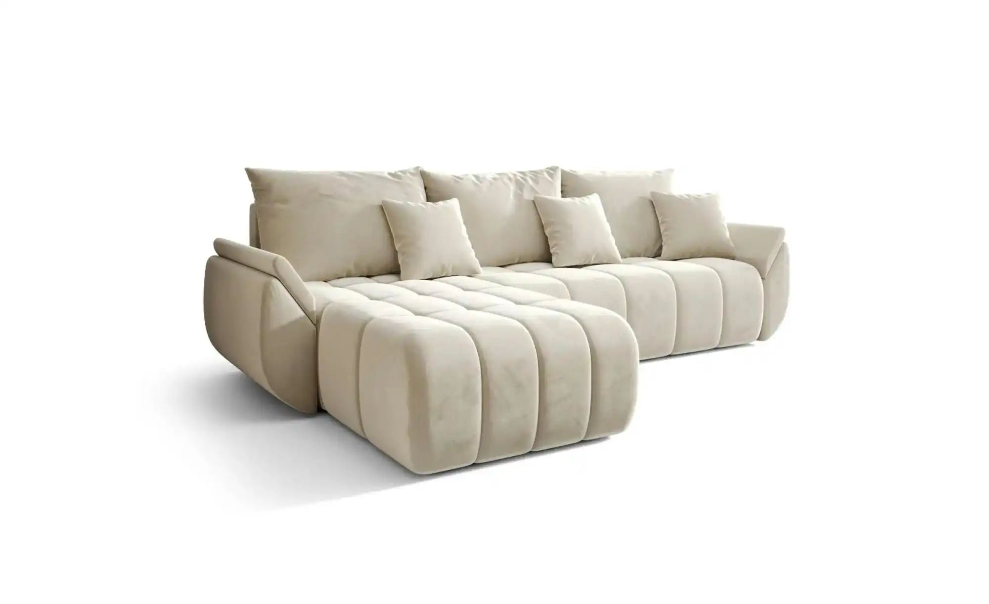 Ecksofa  Tokyo ¦ beige ¦ Maße (cm): B: 280 H: 85 Polstermöbel > Sofas > Eck günstig online kaufen