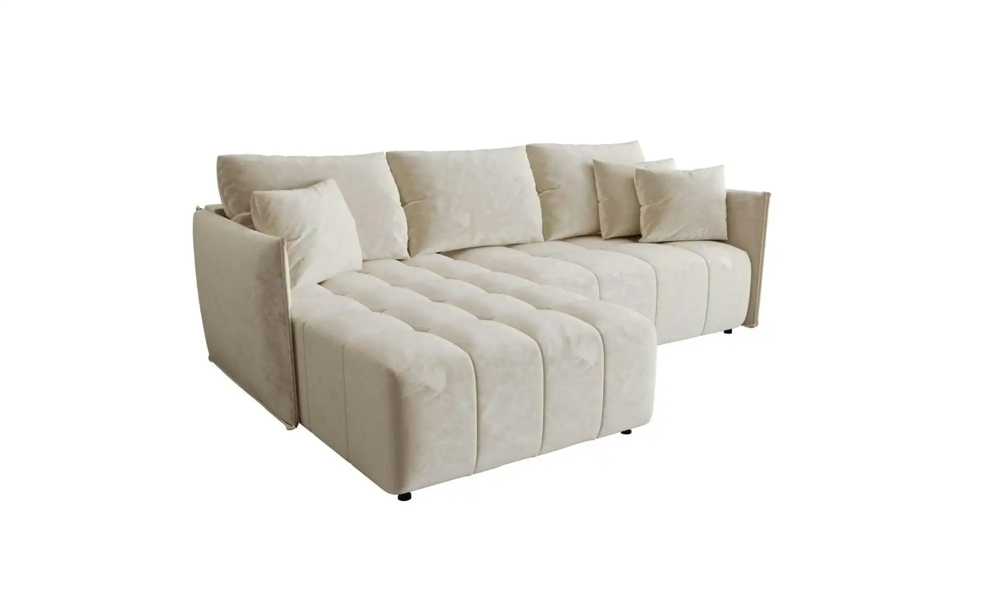 Ecksofa  Onil ¦ beige ¦ Maße (cm): B: 245 H: 85 Polstermöbel > Sofas > Ecks günstig online kaufen
