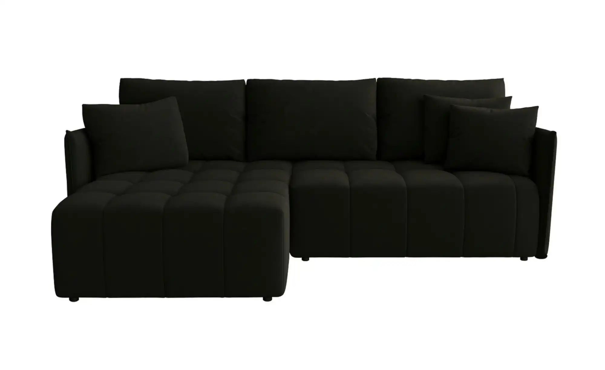 Ecksofa  Onil ¦ schwarz ¦ Maße (cm): B: 245 H: 85 Polstermöbel > Sofas > 3- günstig online kaufen