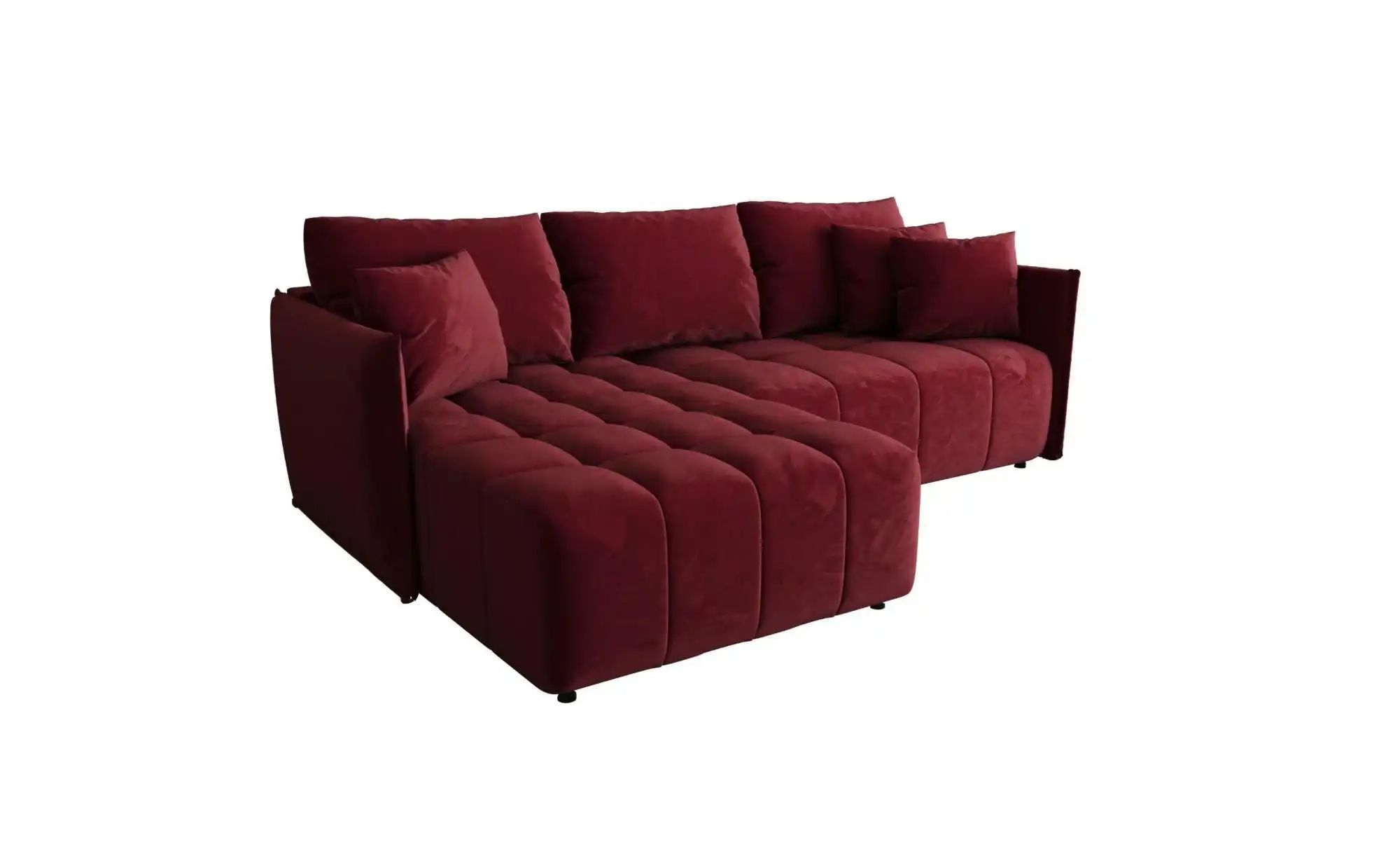 Thumbnail - Ecksofa  Onil ¦ rot ¦ Maße (cm): B: 245 H: 85 Polstermöbel > Sofas > 3-Sitzer - Höffner