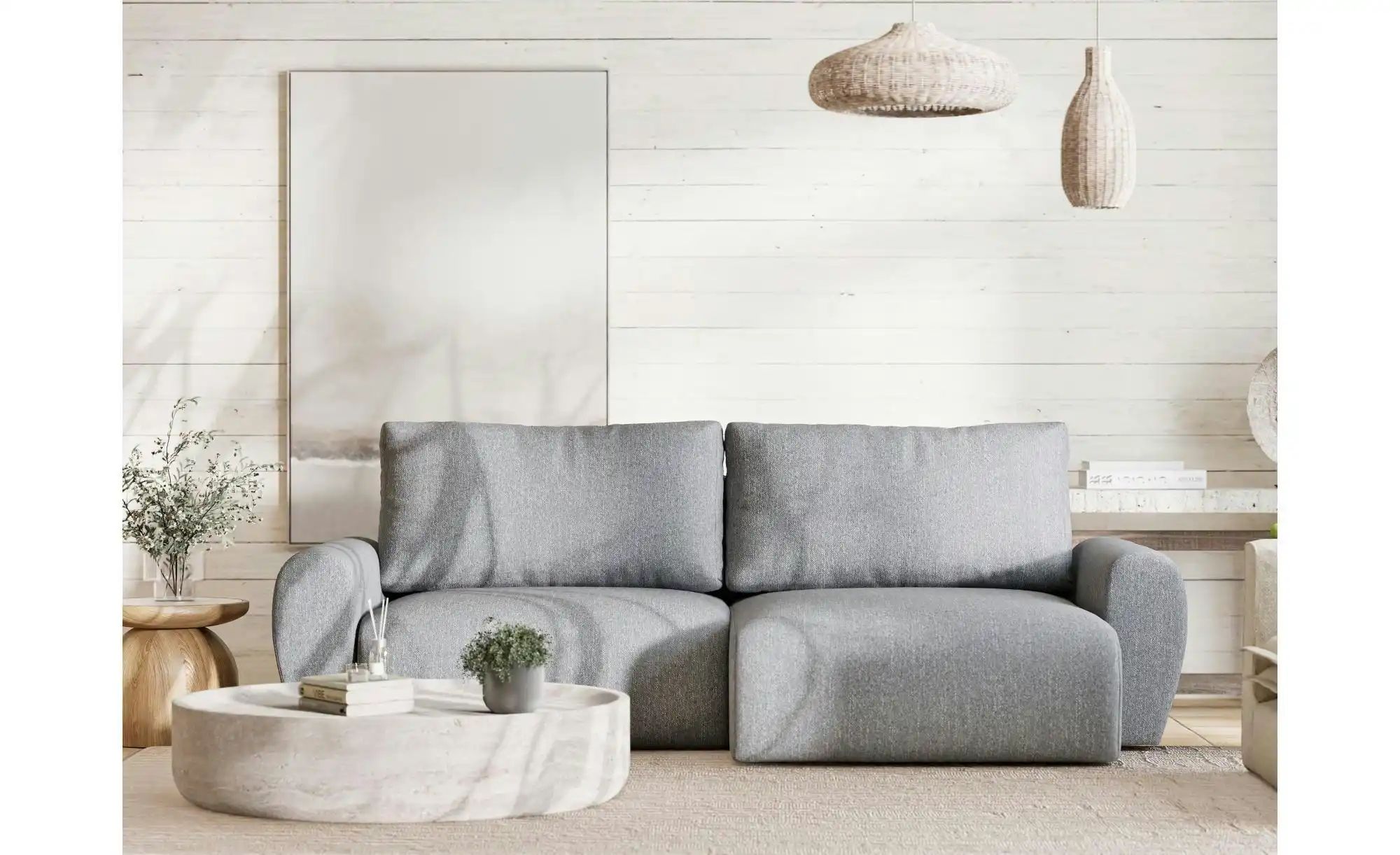 Thumbnail - Ecksofa Numba ¦ grau ¦ Maße (cm): B: 253 H: 88 Polstermöbel > Sofas > 3-Sitzer - Höffner