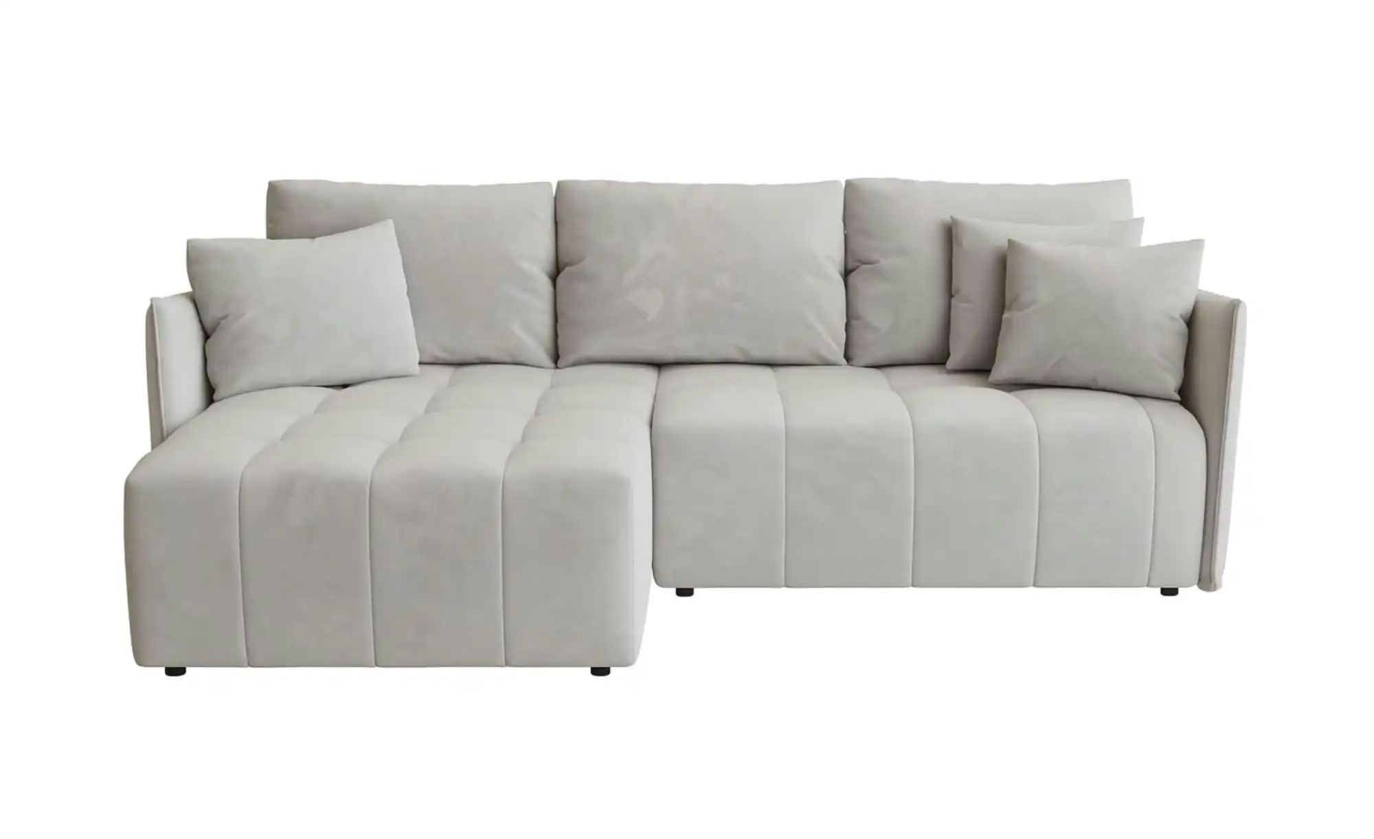 Ecksofa  Onil ¦ grau ¦ Maße (cm): B: 245 H: 85 Polstermöbel > Sofas > 3-Sit günstig online kaufen