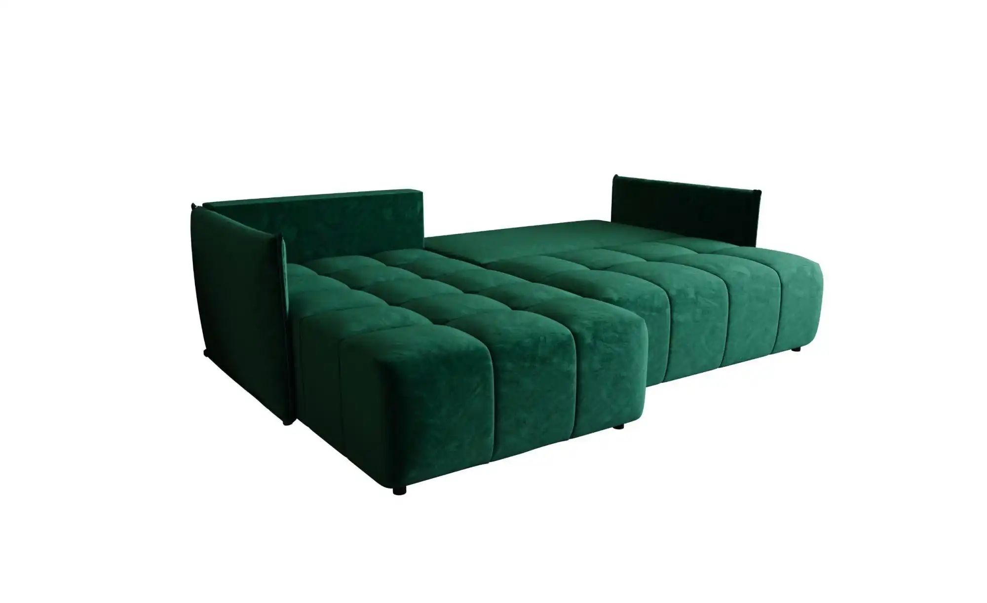 Ecksofa  Onil ¦ grün ¦ Maße (cm): B: 245 H: 85 Polstermöbel > Sofas > 3-Sit günstig online kaufen