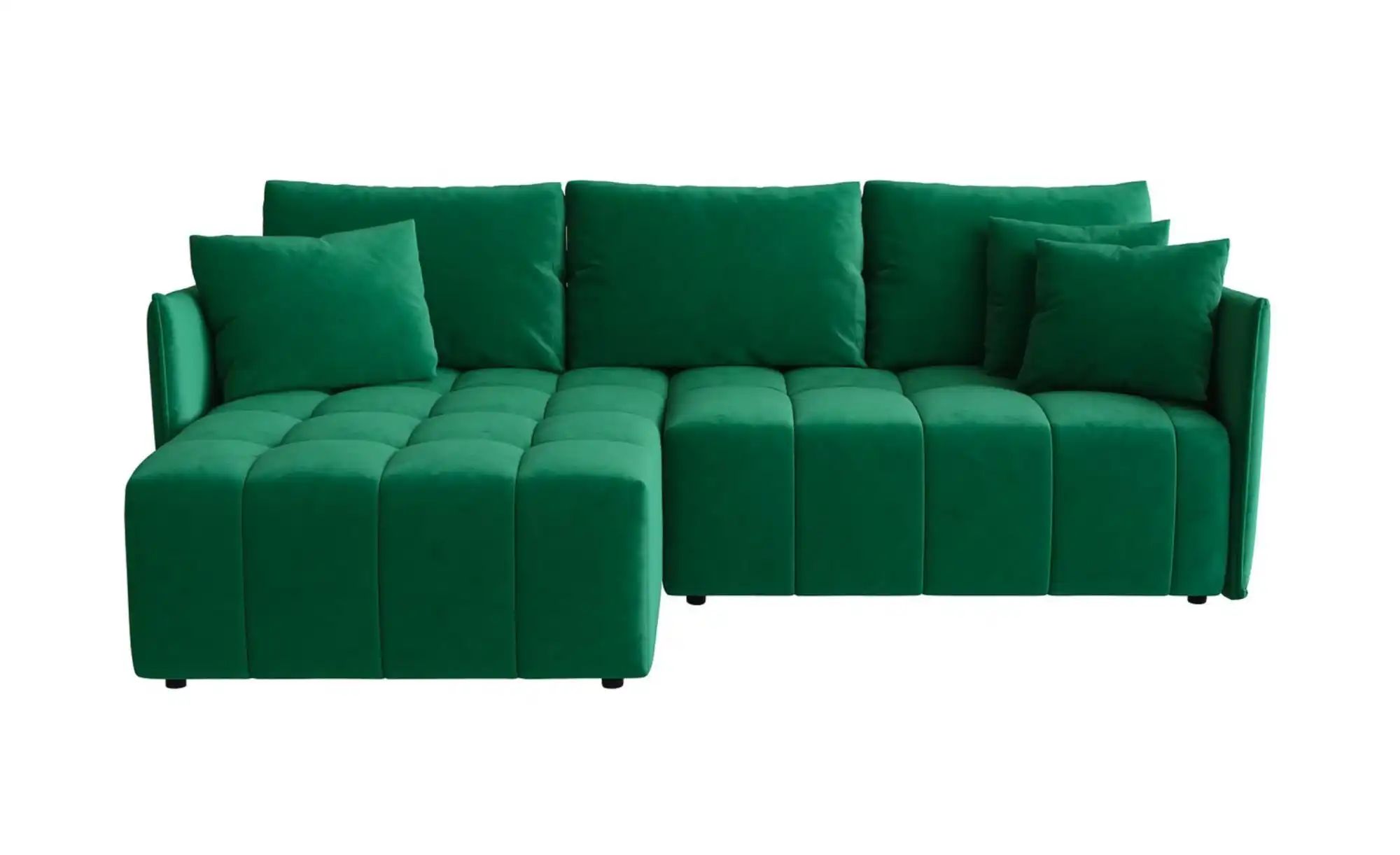 Ecksofa  Onil ¦ grün ¦ Maße (cm): B: 245 H: 85 Polstermöbel > Sofas > 3-Sit günstig online kaufen