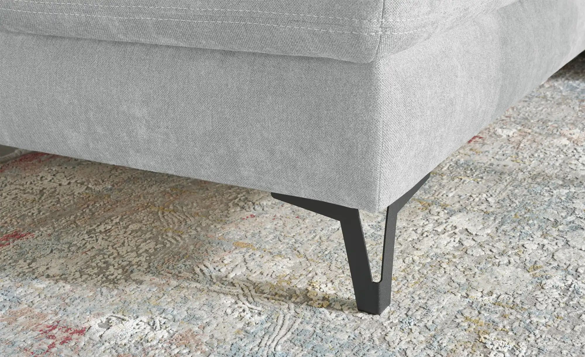 Ecksofa  Coco ¦ grau ¦ Maße (cm): B: 283 H: 89 T: 210.0 Polstermöbel > Sofa günstig online kaufen