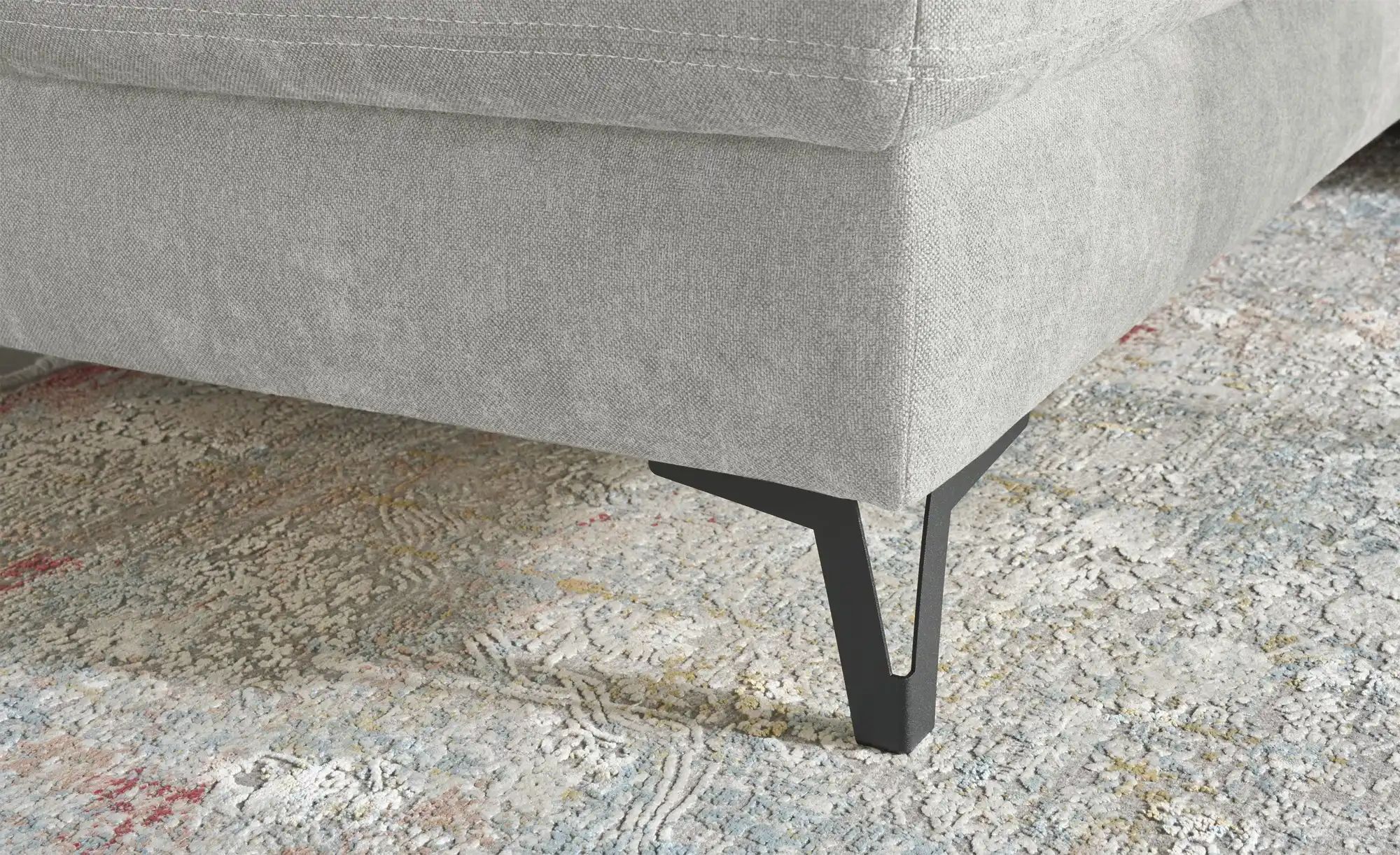 Ecksofa  Coco ¦ grau ¦ Maße (cm): B: 283 H: 89 T: 210.0 Polstermöbel > Sofa günstig online kaufen