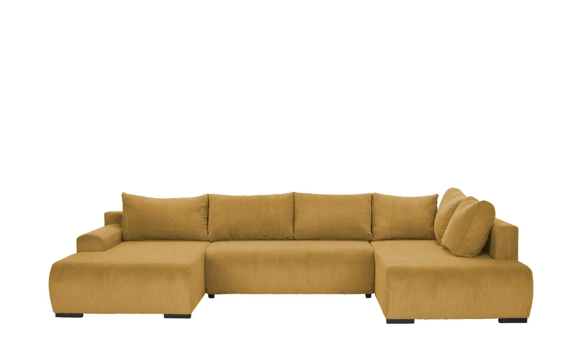 smart Wohnlandschaft  Nelly ¦ gelb ¦ Maße (cm): B: 345 H: 85 T: 202.0 Polst günstig online kaufen