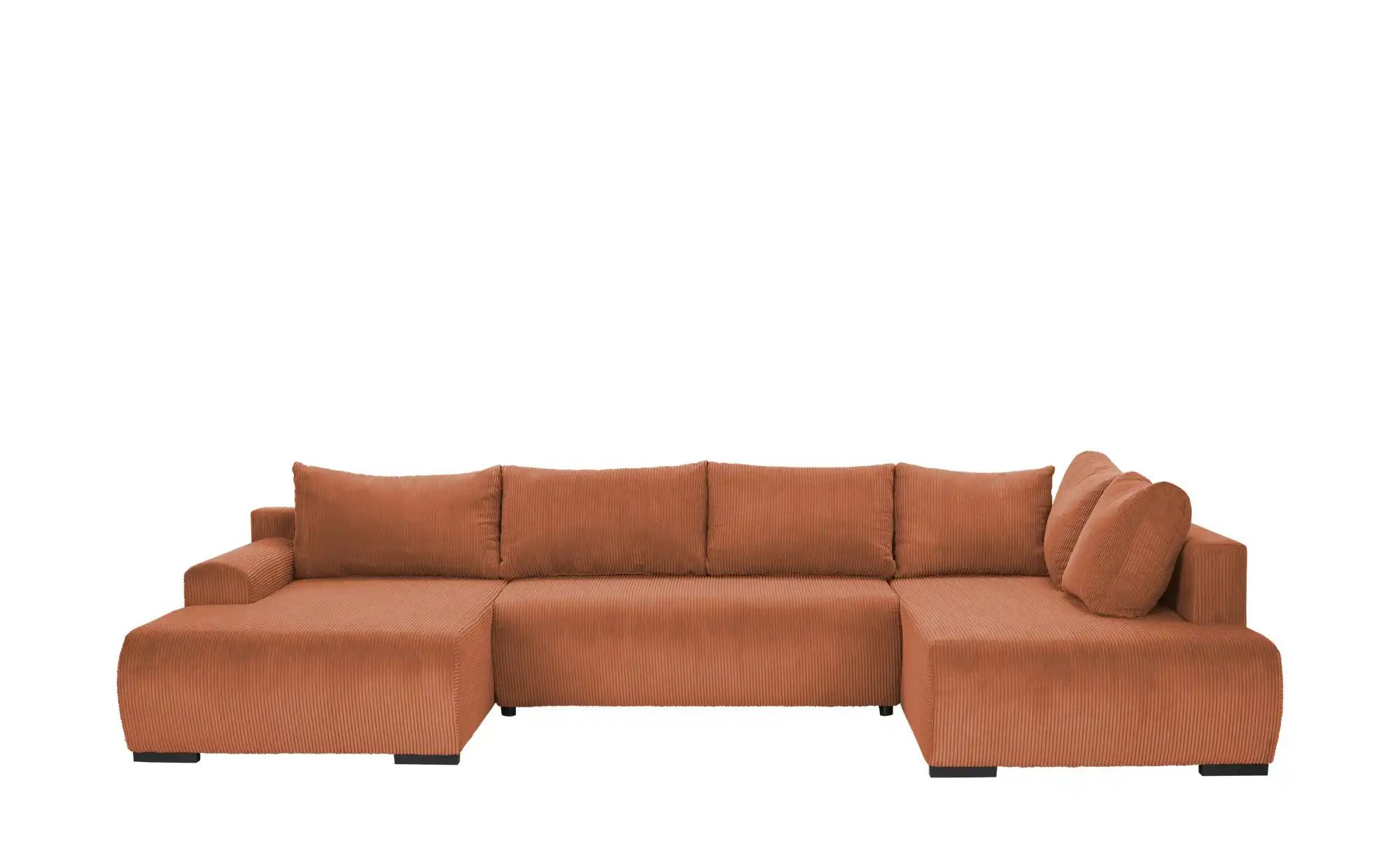 smart Wohnlandschaft  Nelly ¦ braun ¦ Maße (cm): B: 345 H: 85 T: 202.0 Pols günstig online kaufen