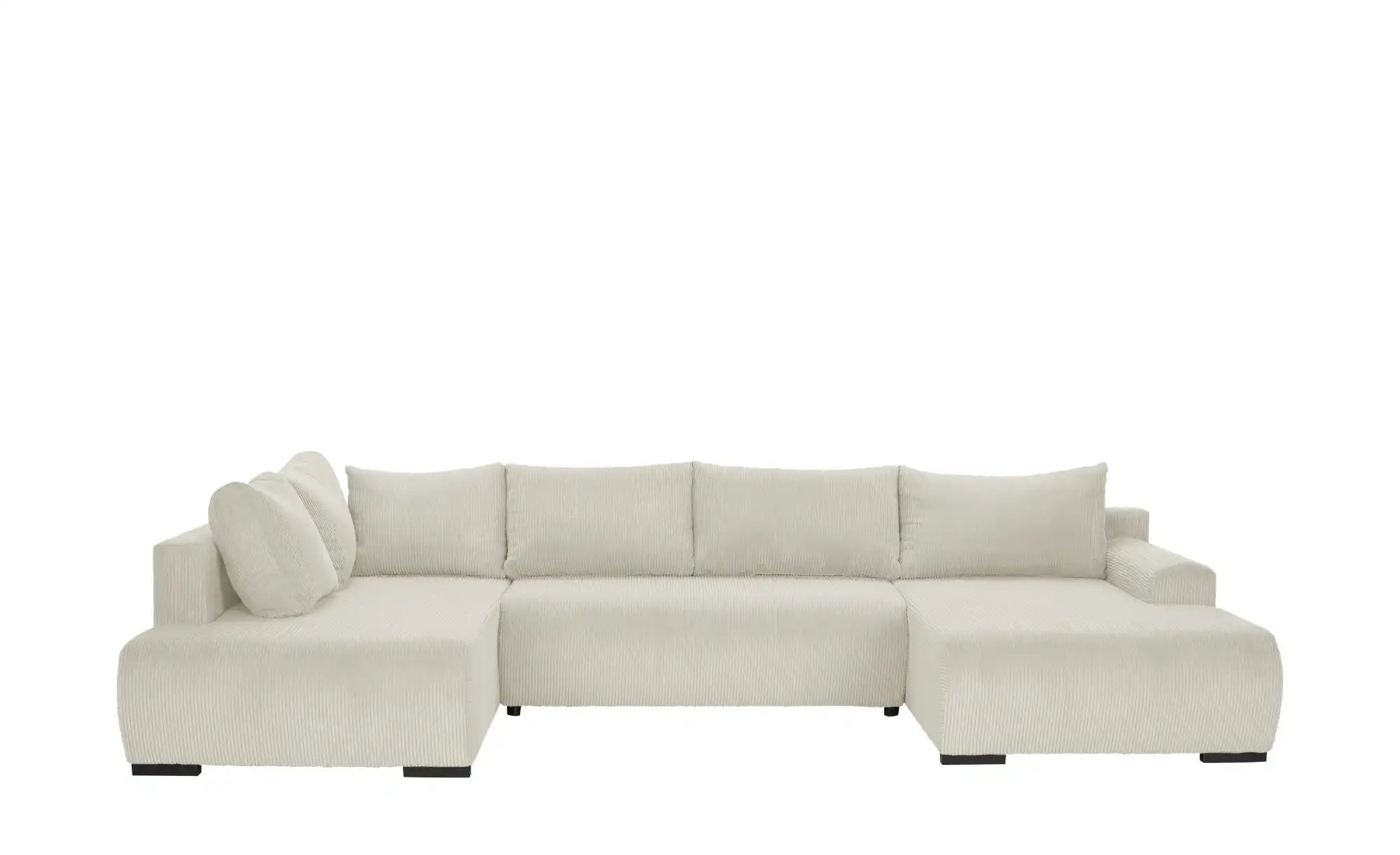 smart Wohnlandschaft  Nelly ¦ beige ¦ Maße (cm): B: 345 H: 85 T: 202.0 Pols günstig online kaufen