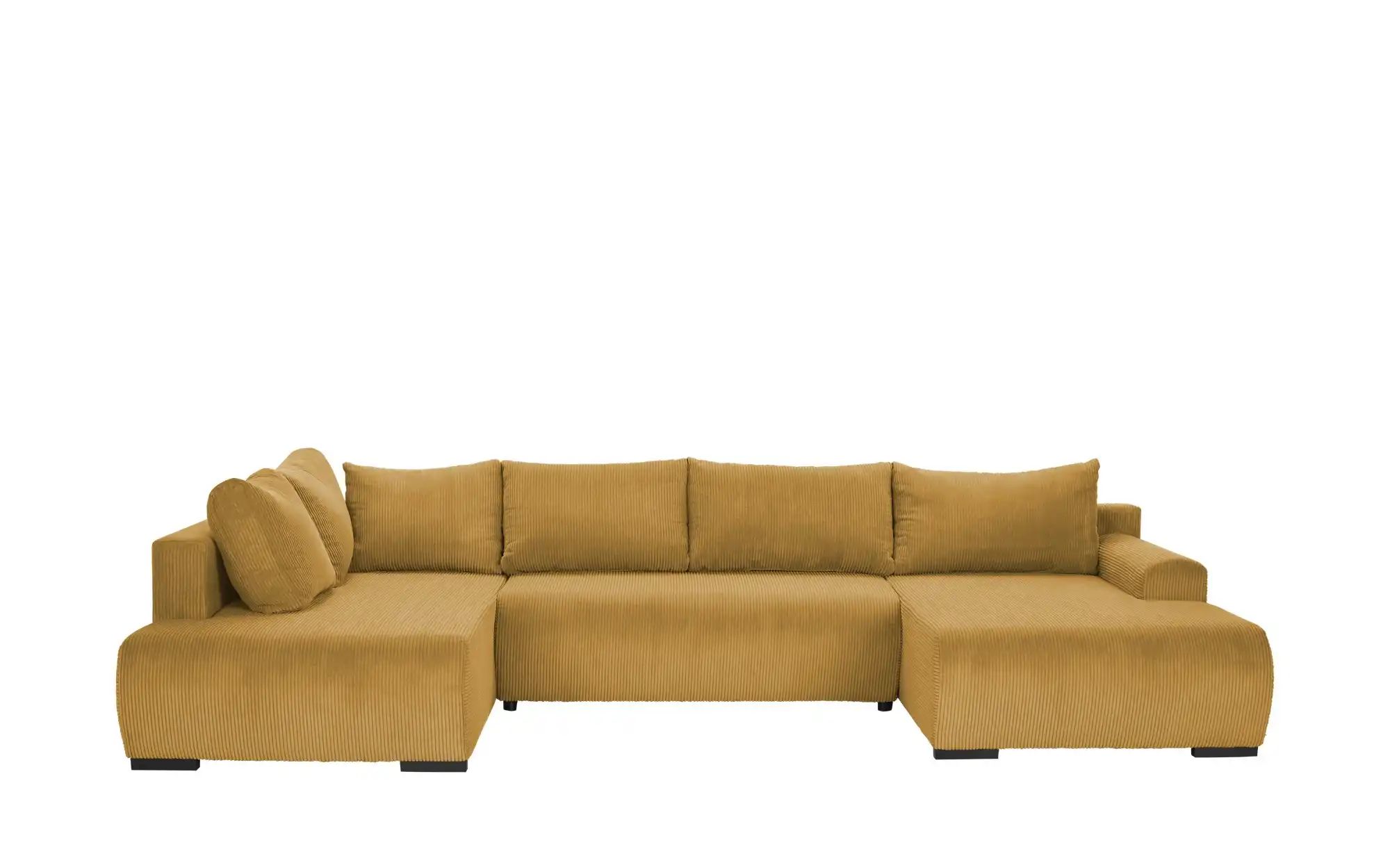 smart Wohnlandschaft  Nelly ¦ gelb ¦ Maße (cm): B: 345 H: 85 T: 202.0 Polst günstig online kaufen