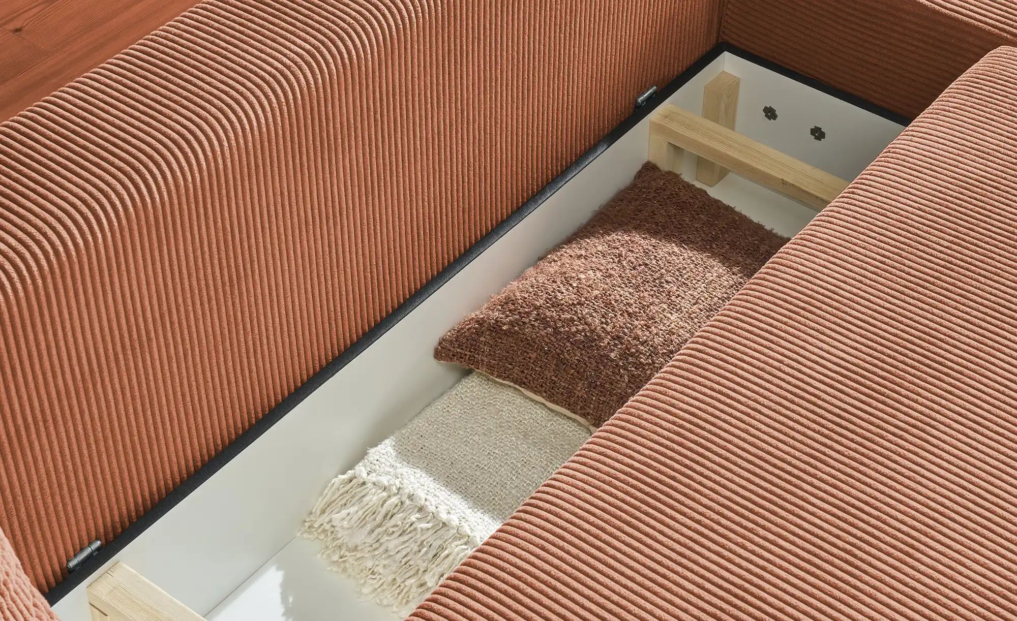 smart Wohnlandschaft  Nelly ¦ braun ¦ Maße (cm): B: 345 H: 85 T: 202.0 Pols günstig online kaufen