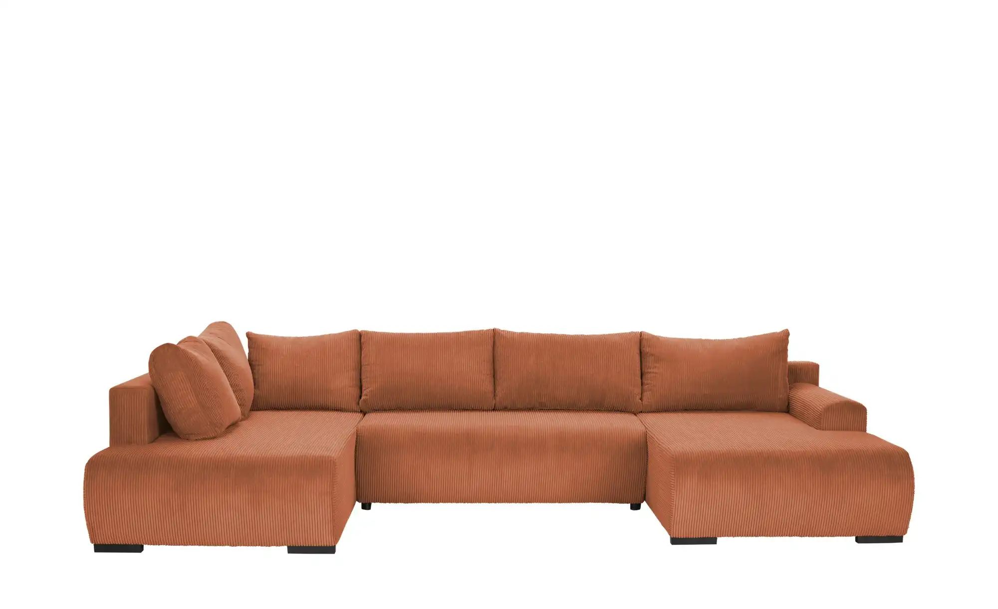 smart Wohnlandschaft Nelly ¦ rot ¦ Maße (cm): B: 345 H: 85 T: 202.0 Polstermöbel > Sofas > Wohnlandschaften - Höffner