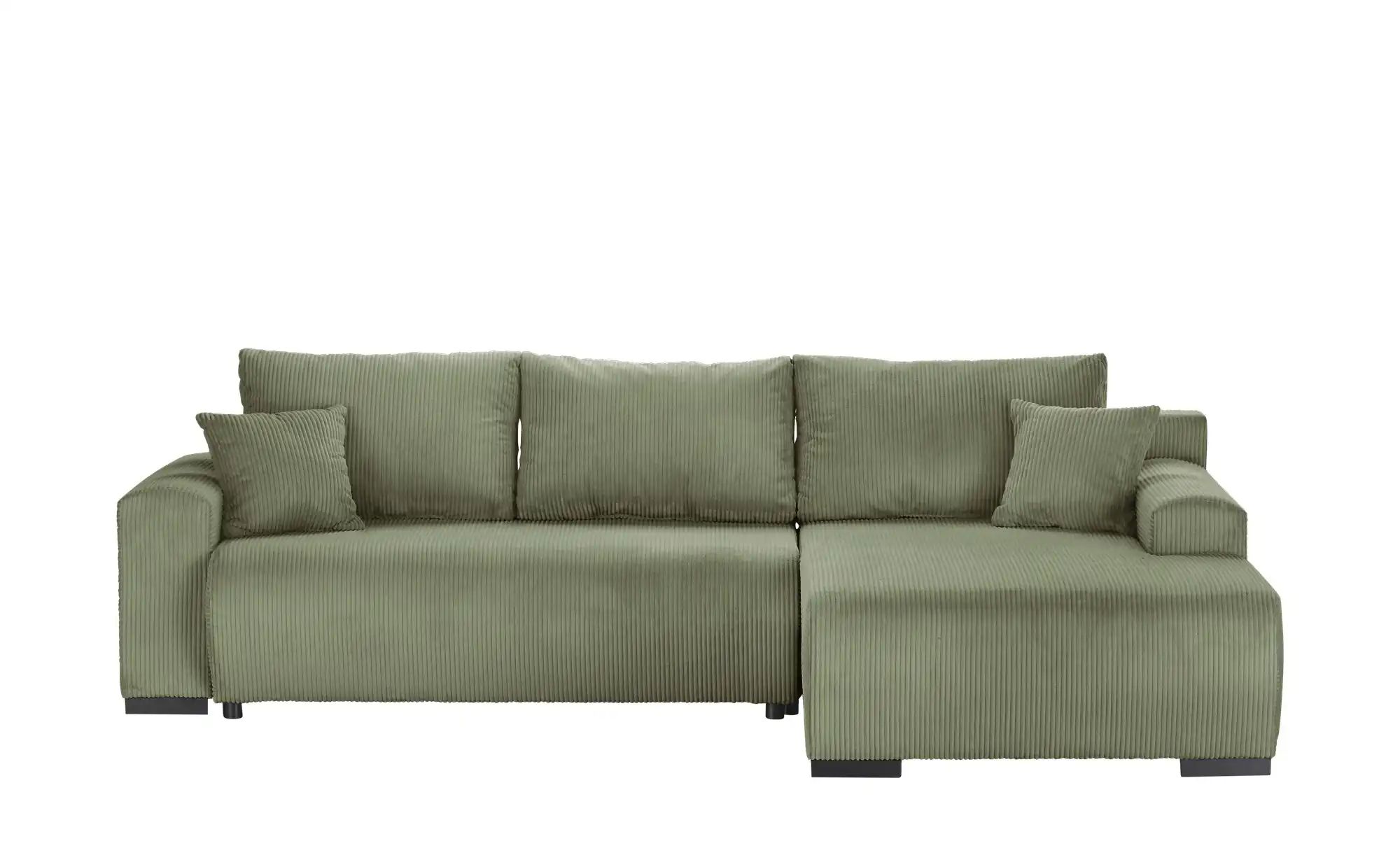 smart Ecksofa  Nelly ¦ grün ¦ Maße (cm): B: 270 H: 85 T: 185.0 Polstermöbel günstig online kaufen